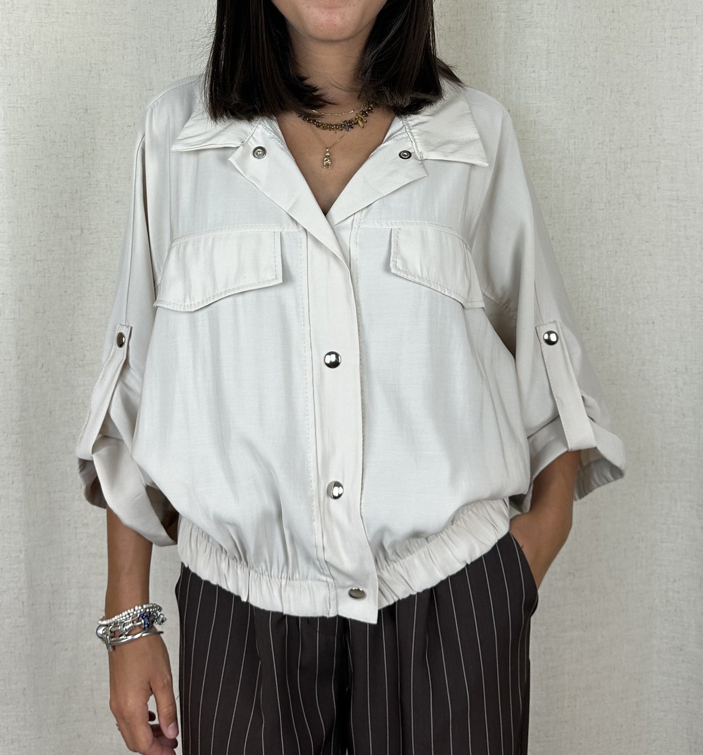 CAMICIA TAGLIO BOMBER