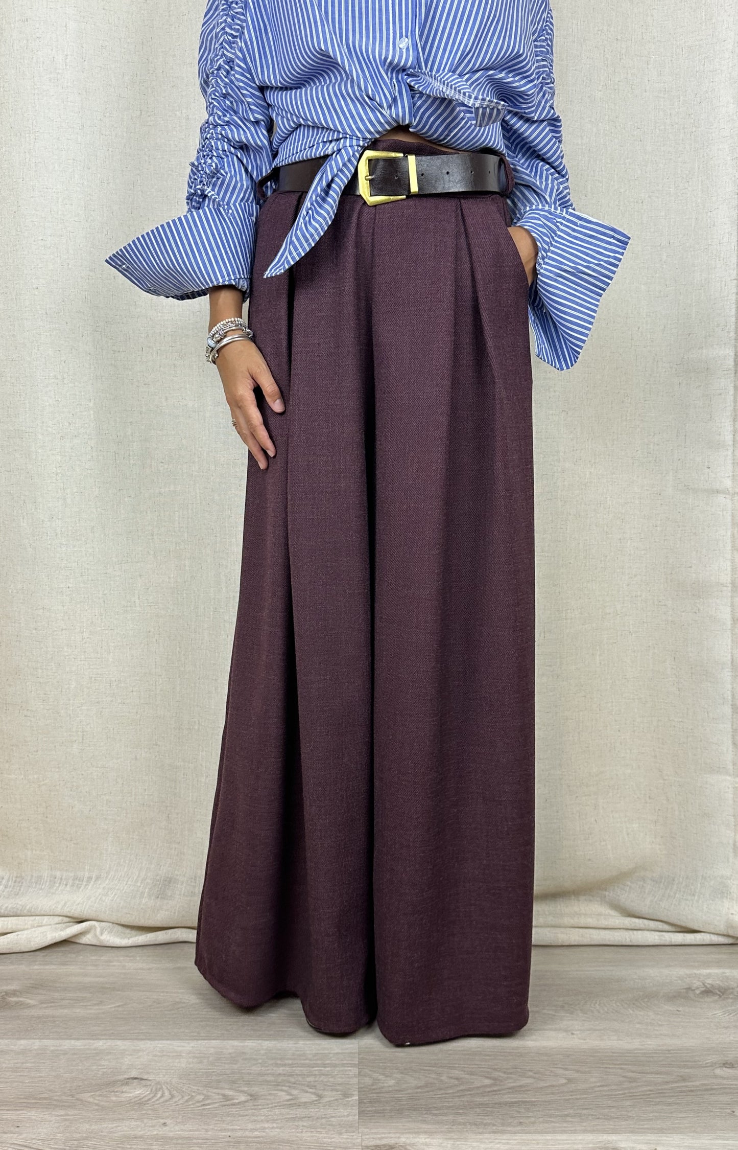 PANTALONE BURGUNDY