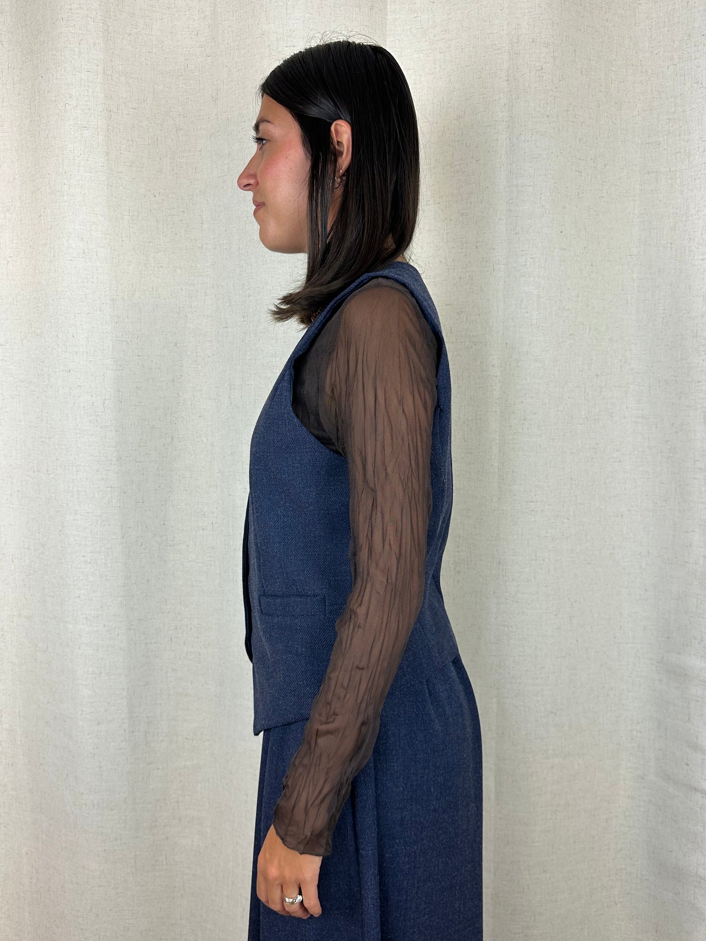 GILET BLU