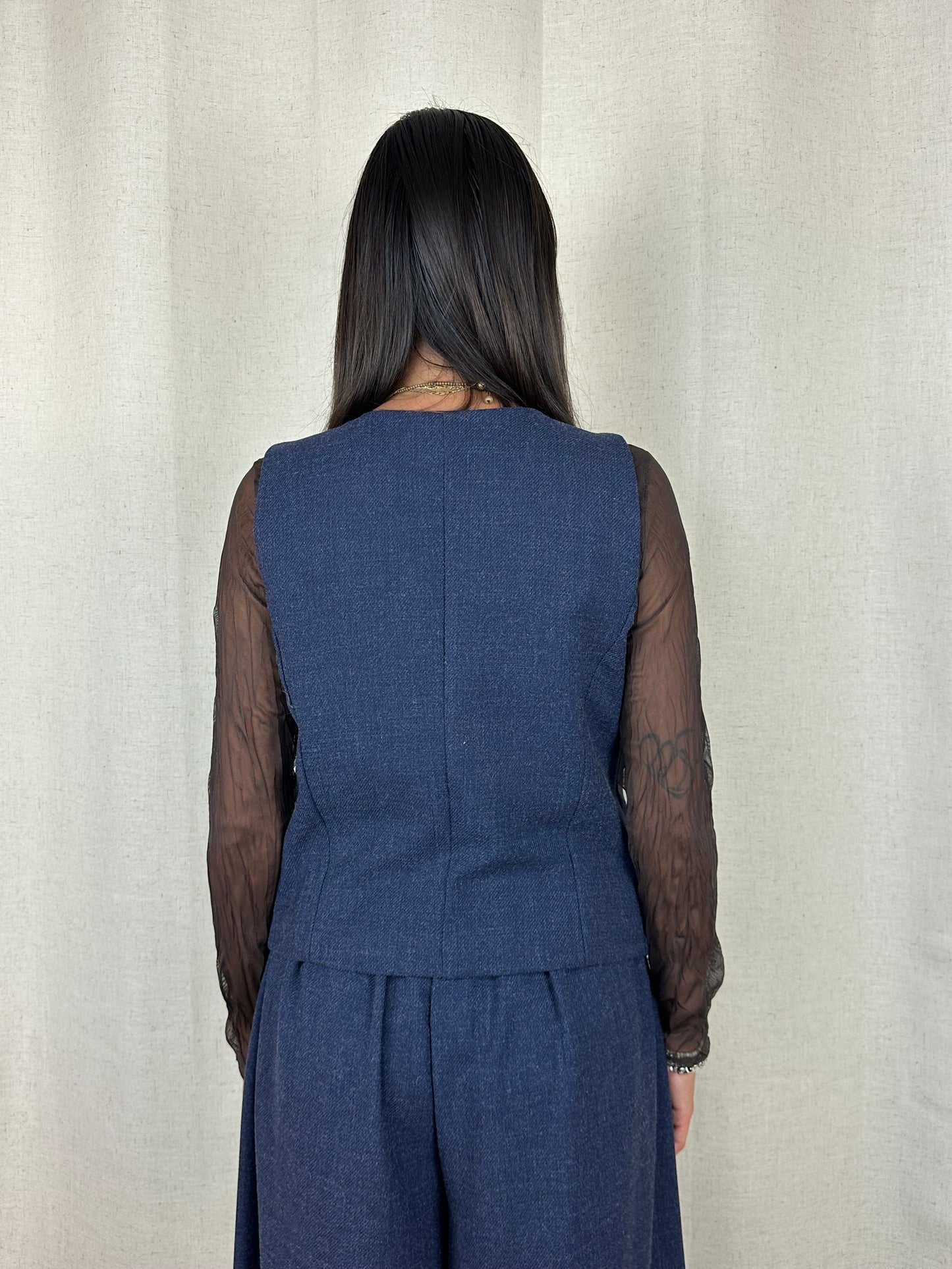 GILET BLU