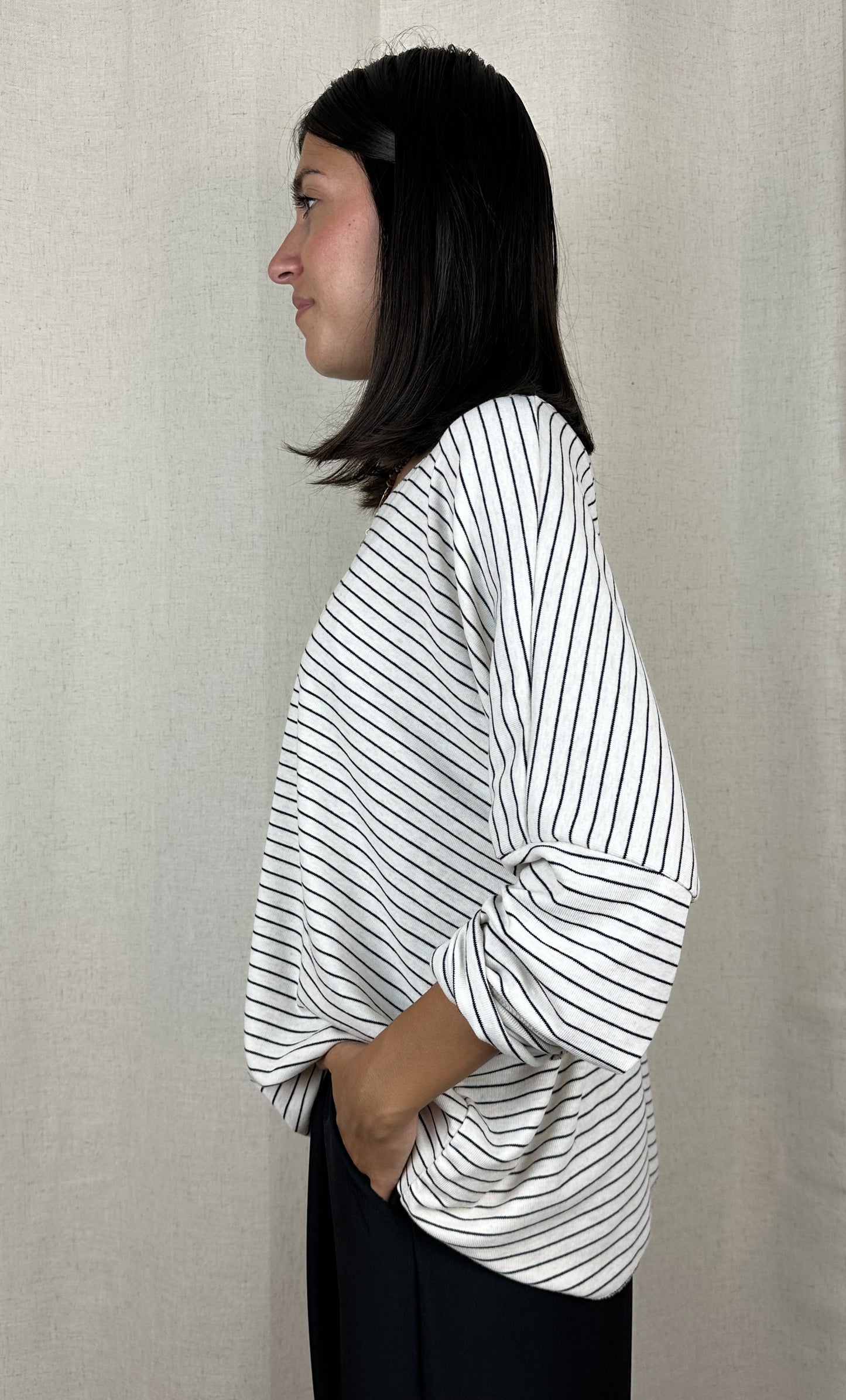 MAGLIA RIGHE SCOLLO V