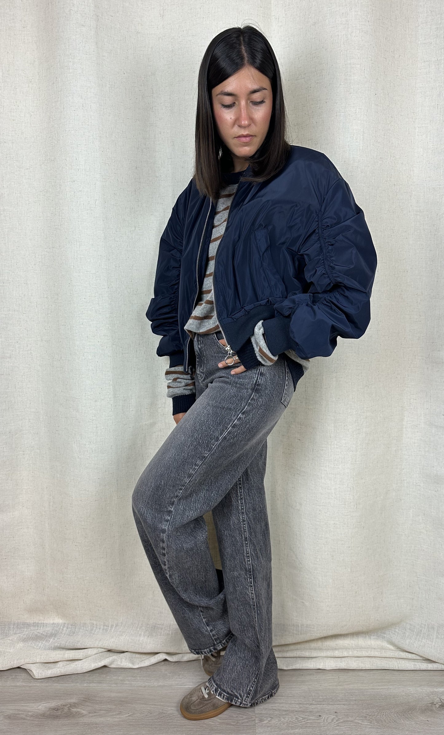 BOMBER BLU