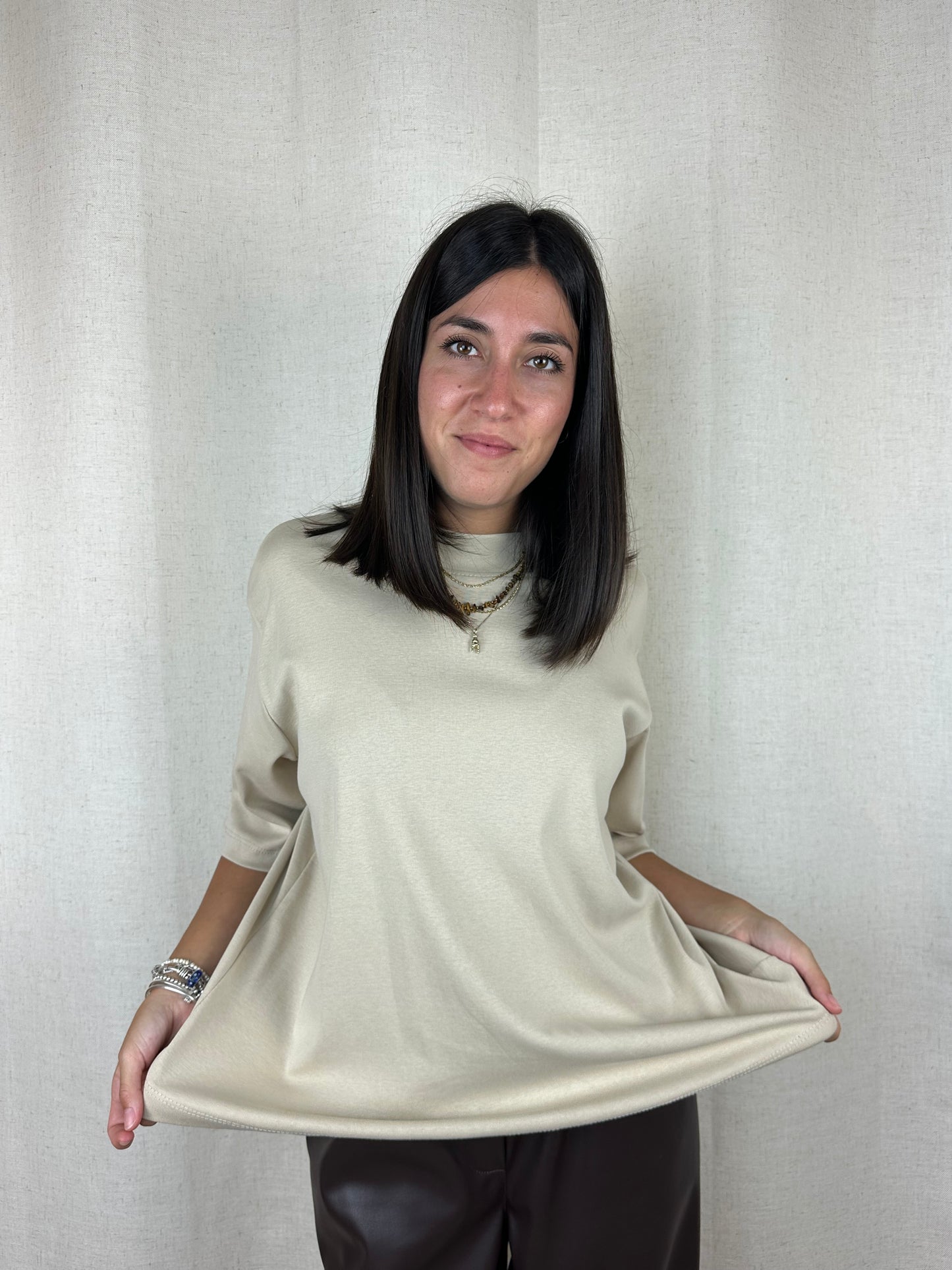 T-SHIRT BEIGE