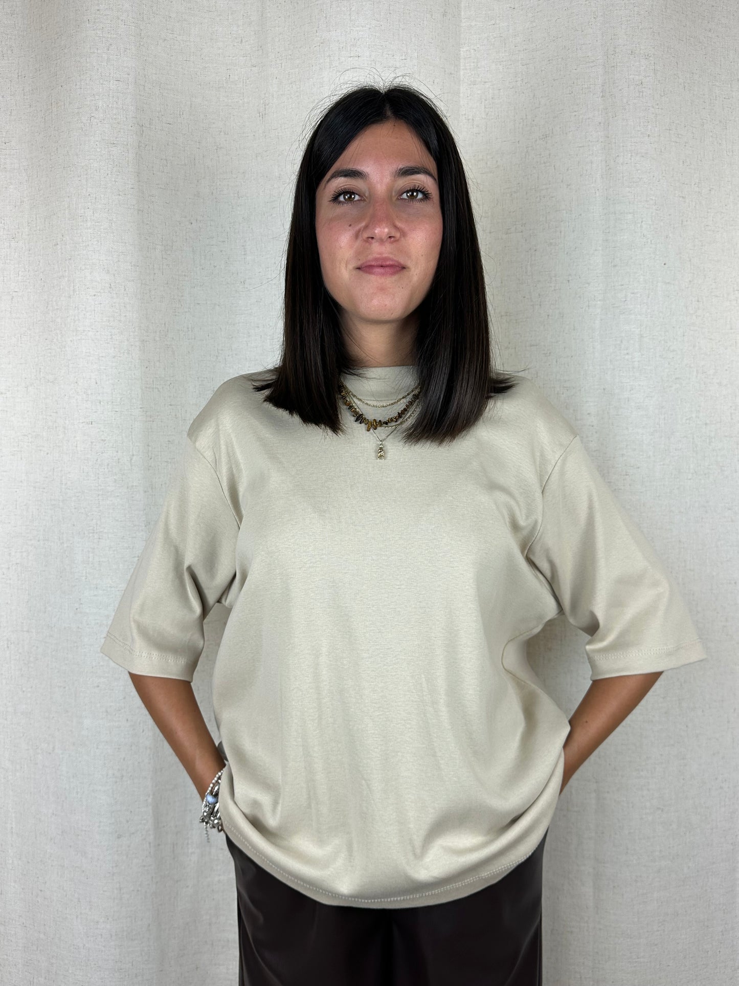 T-SHIRT BEIGE