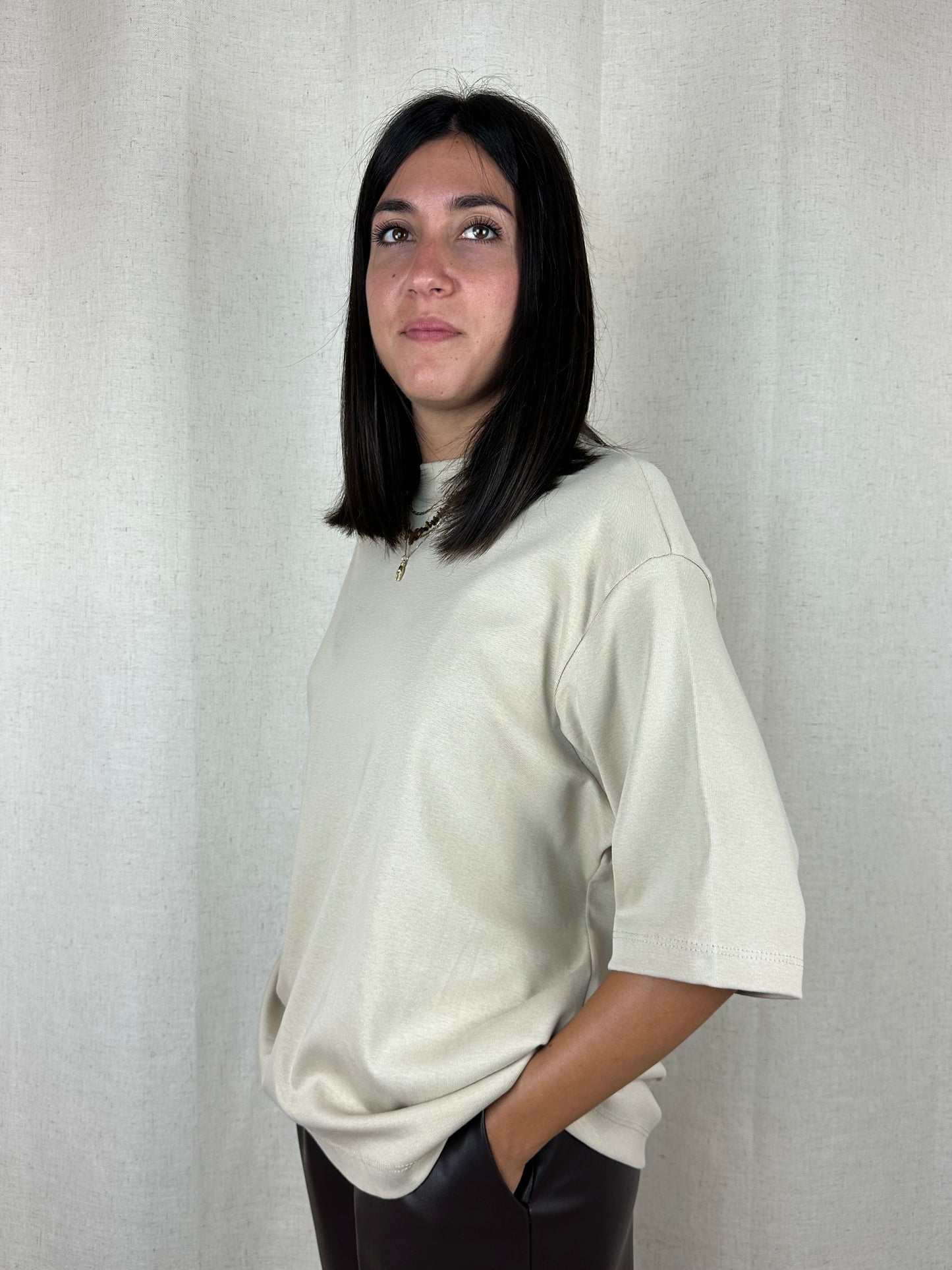 T-SHIRT BEIGE