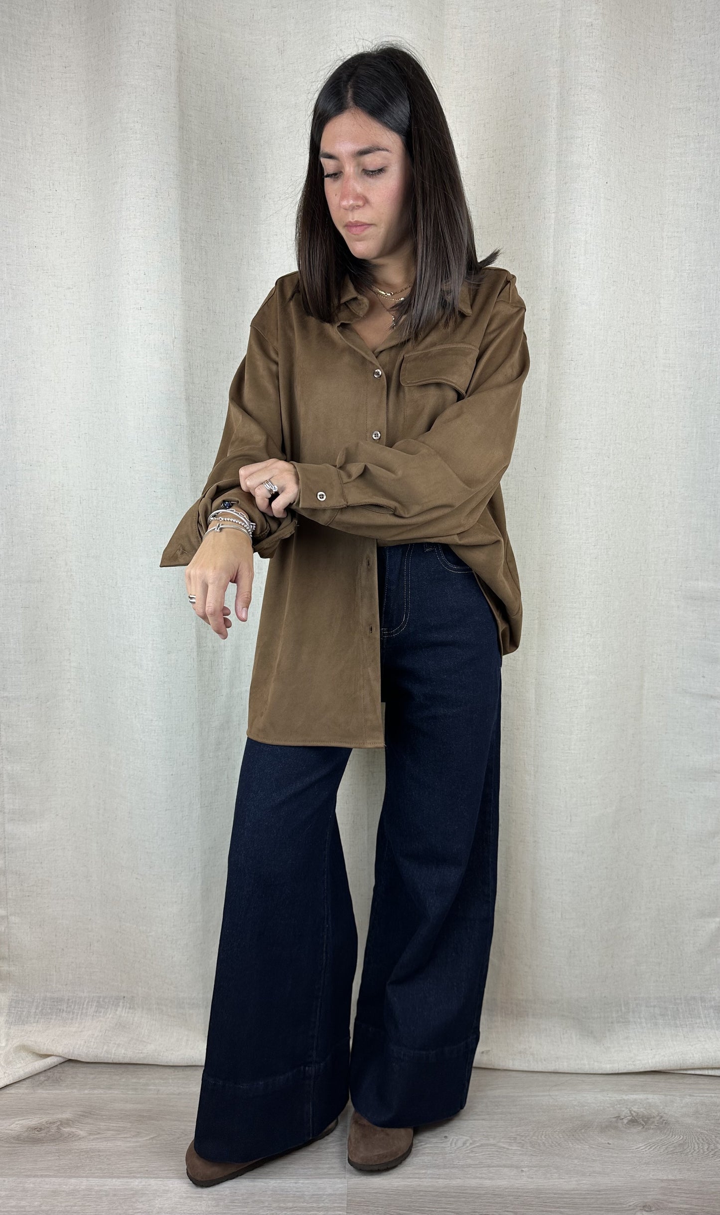 CAMICIA SUEDE