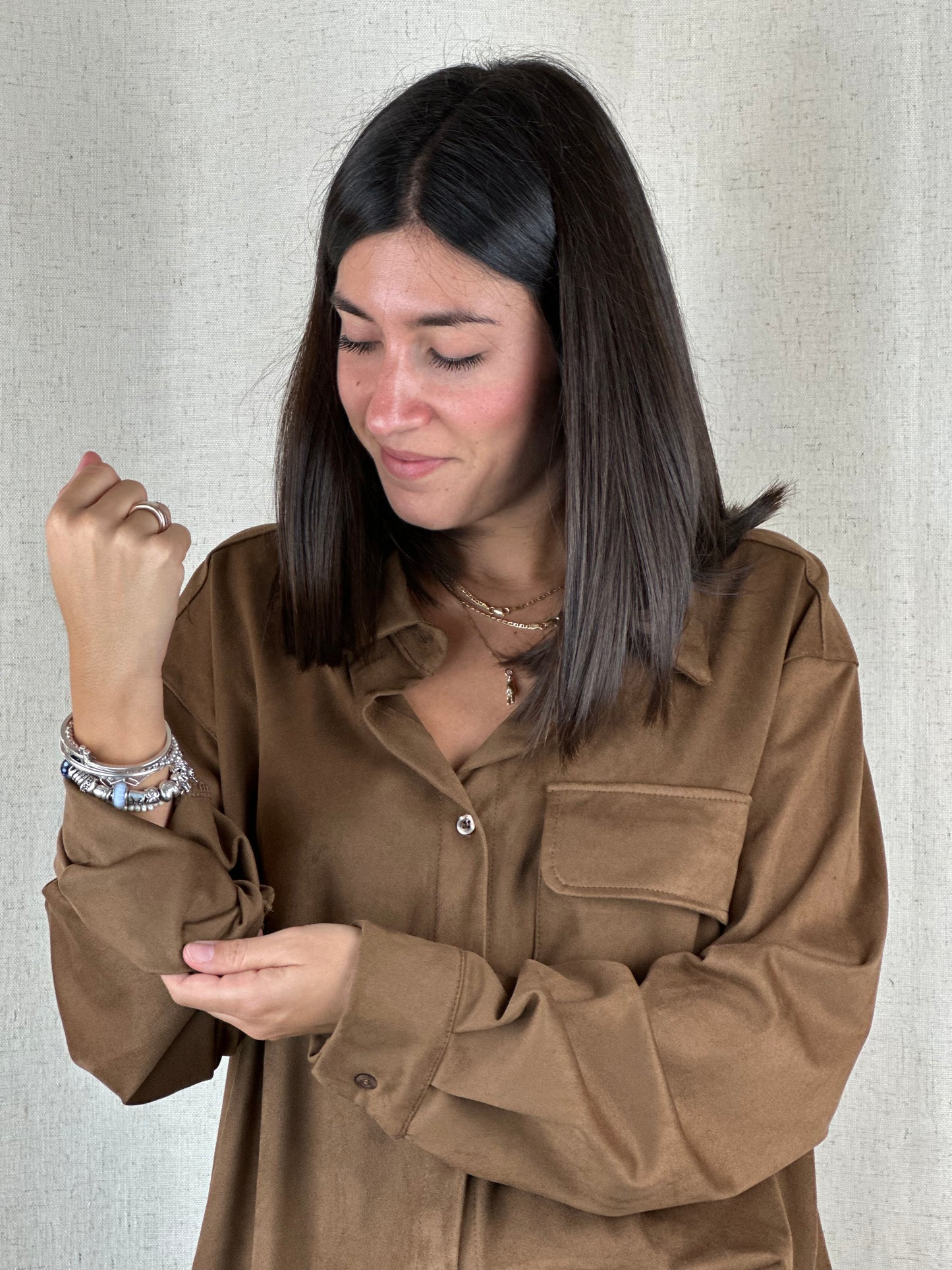 CAMICIA SUEDE
