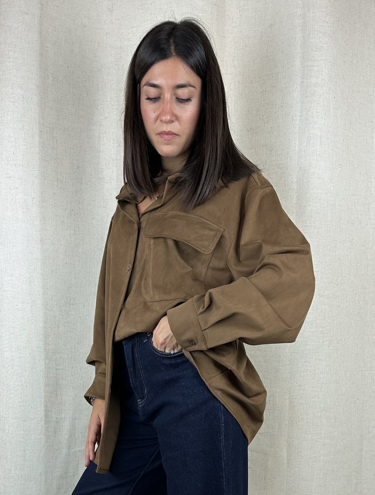 CAMICIA SUEDE