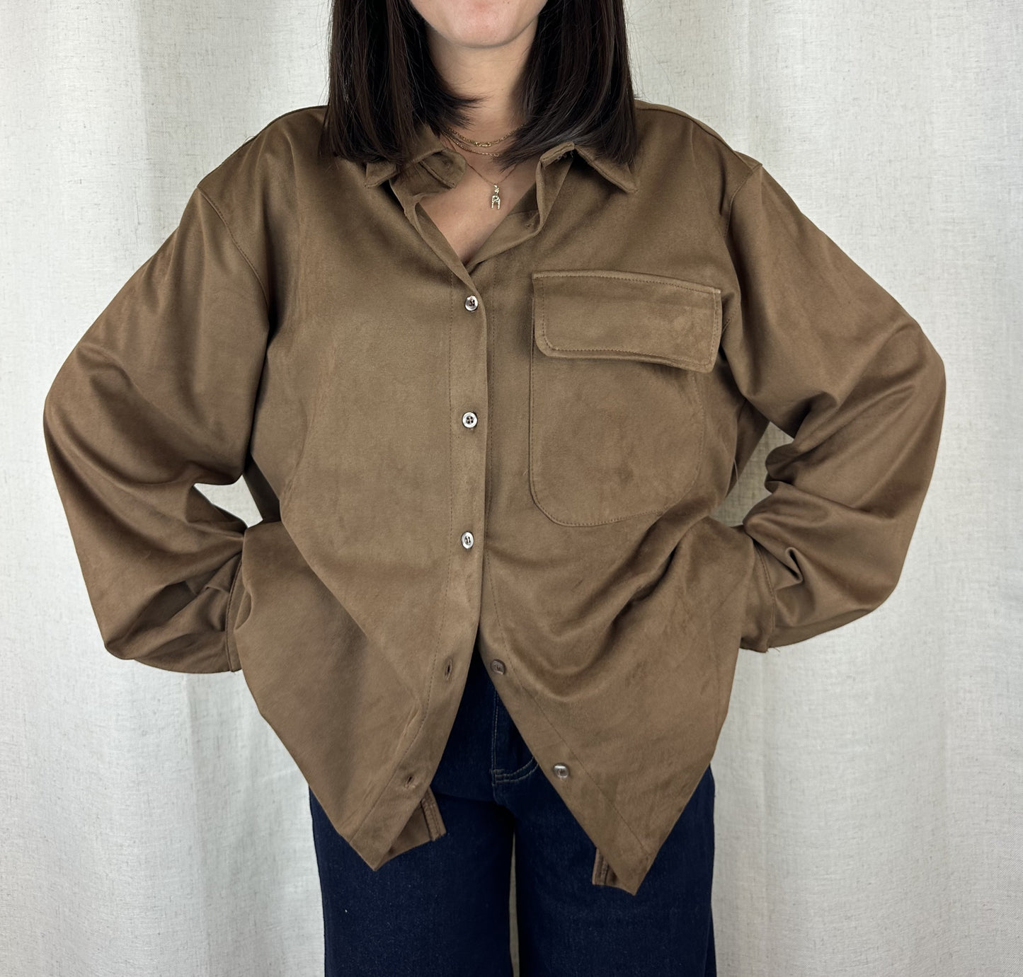 CAMICIA SUEDE