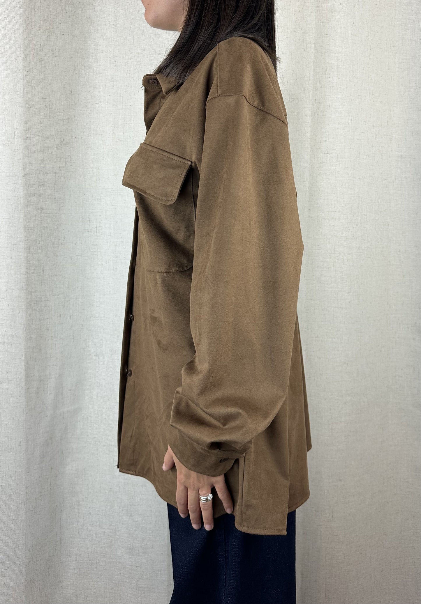 CAMICIA SUEDE