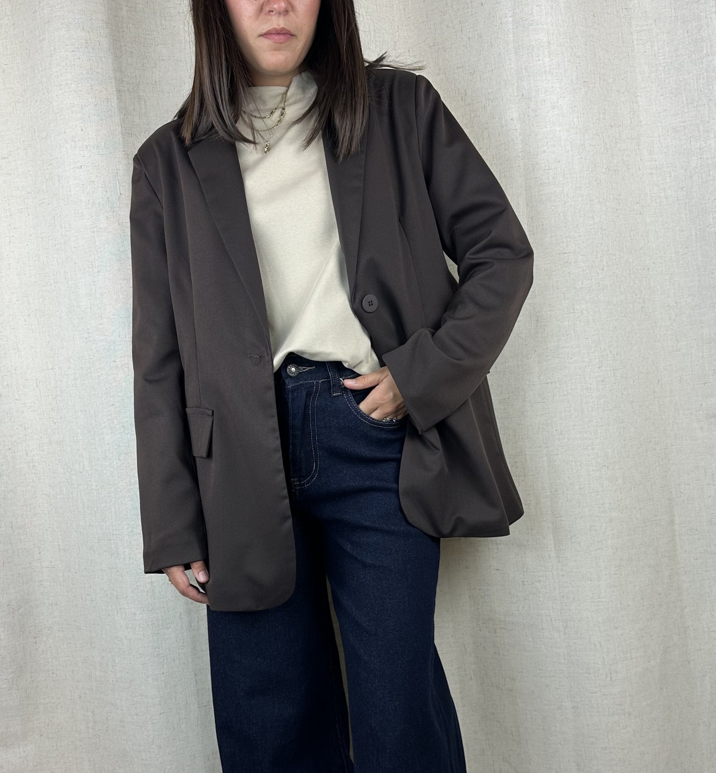 BLAZER MARRONE