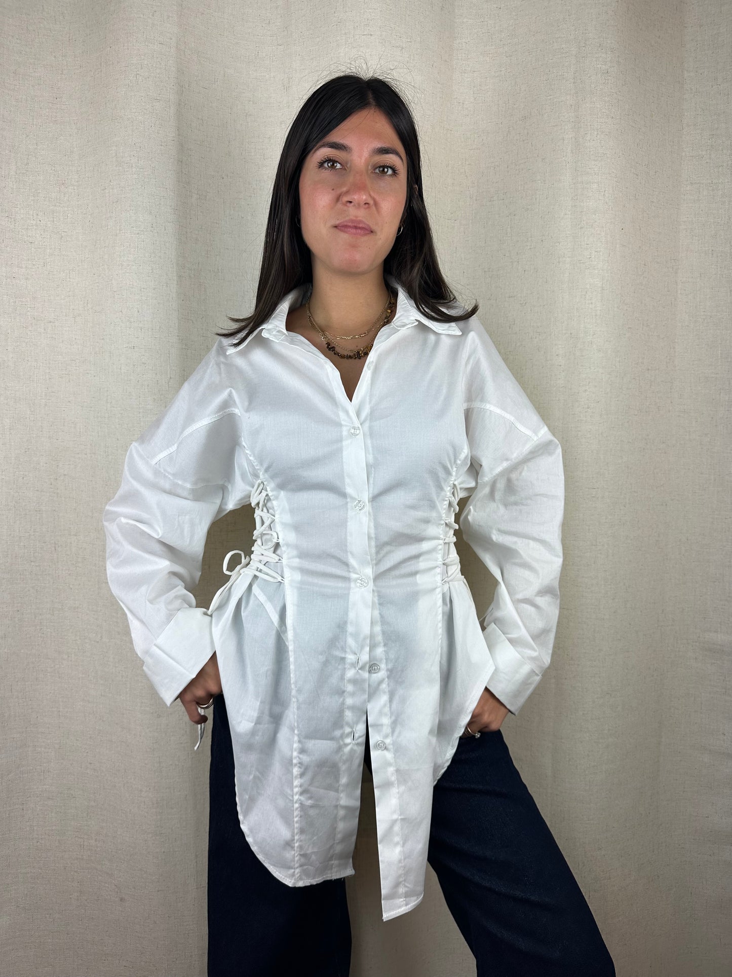 CAMICIA BIANCA LACCI
