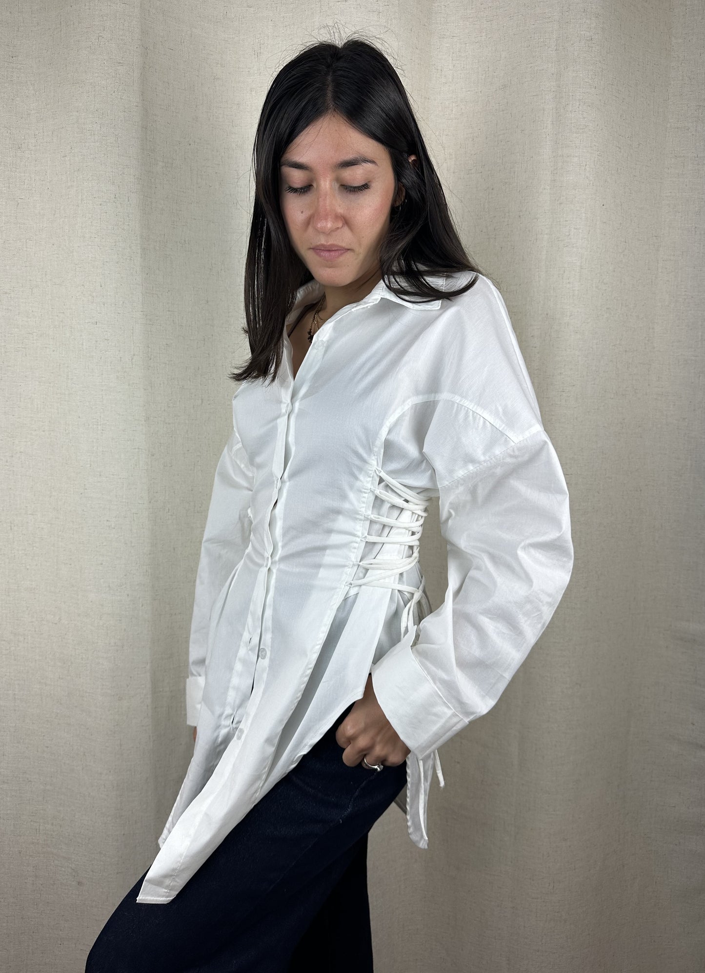 CAMICIA BIANCA LACCI