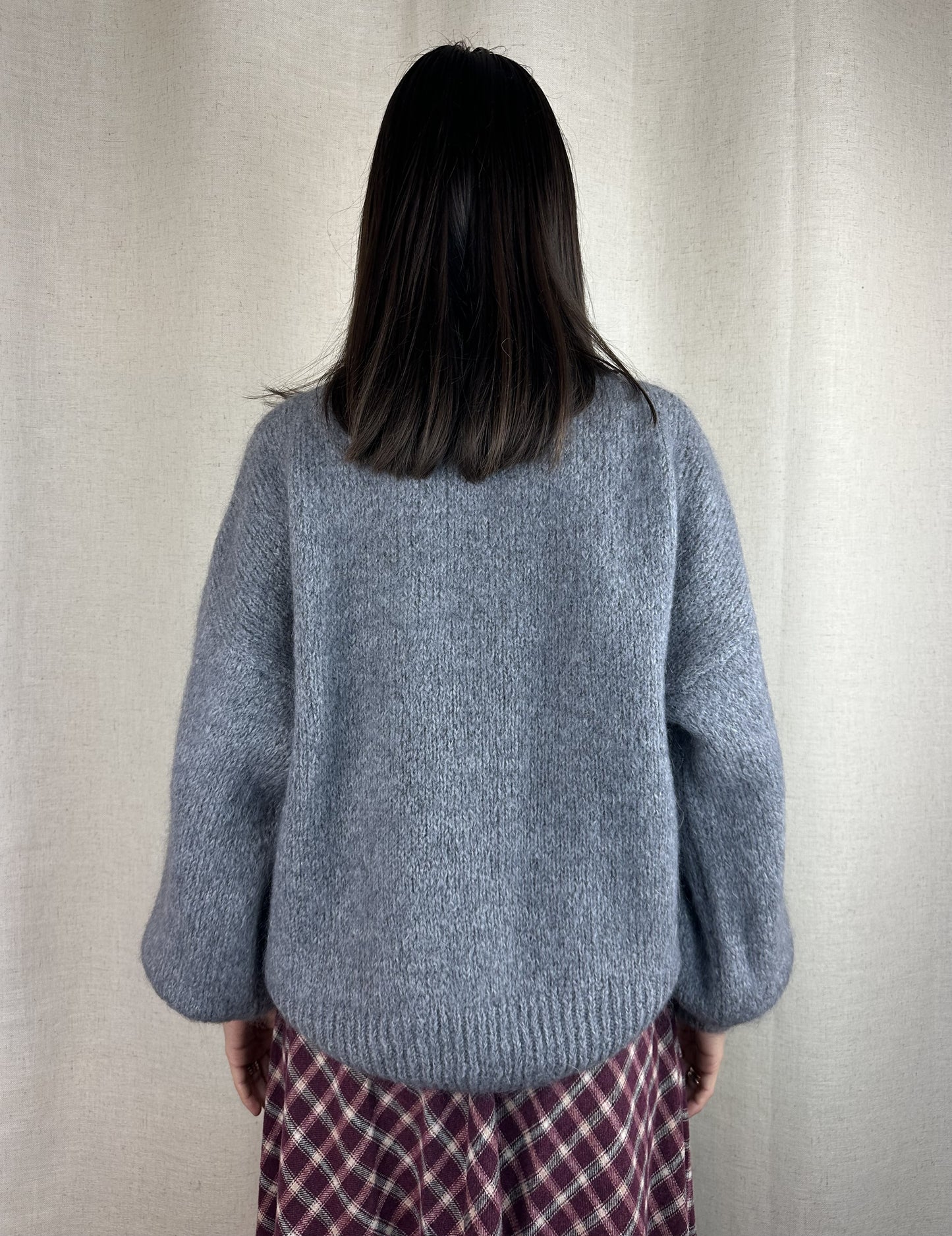 MAGLIONE GRIGIO GIROCOLLO