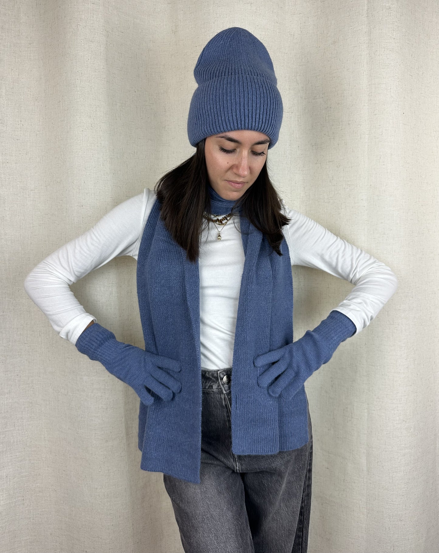 SET AZZURRO CARTA DA ZUCCHERO