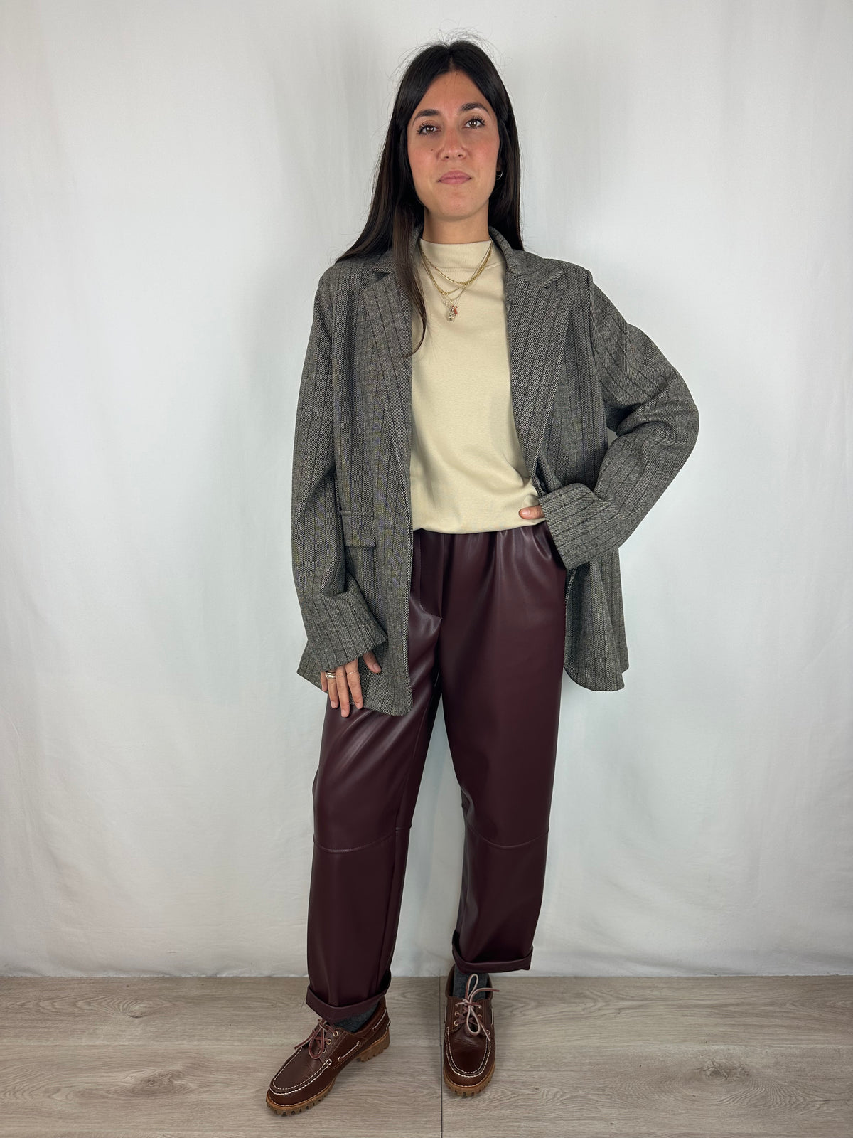 BLAZER GESSATO ANTRACITE