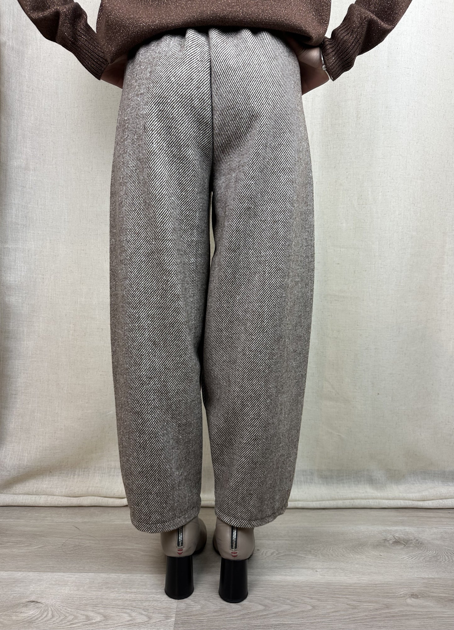PANTALONE SPIGATO BEIGE