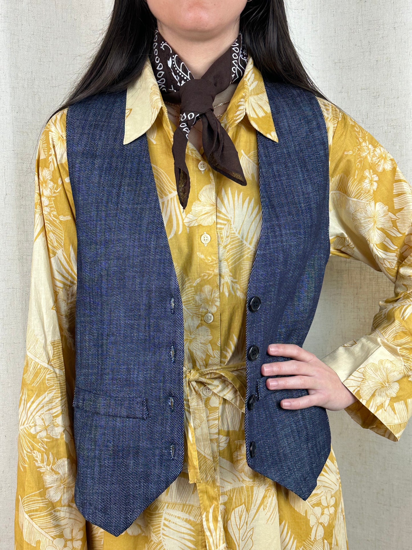 GILET DENIM