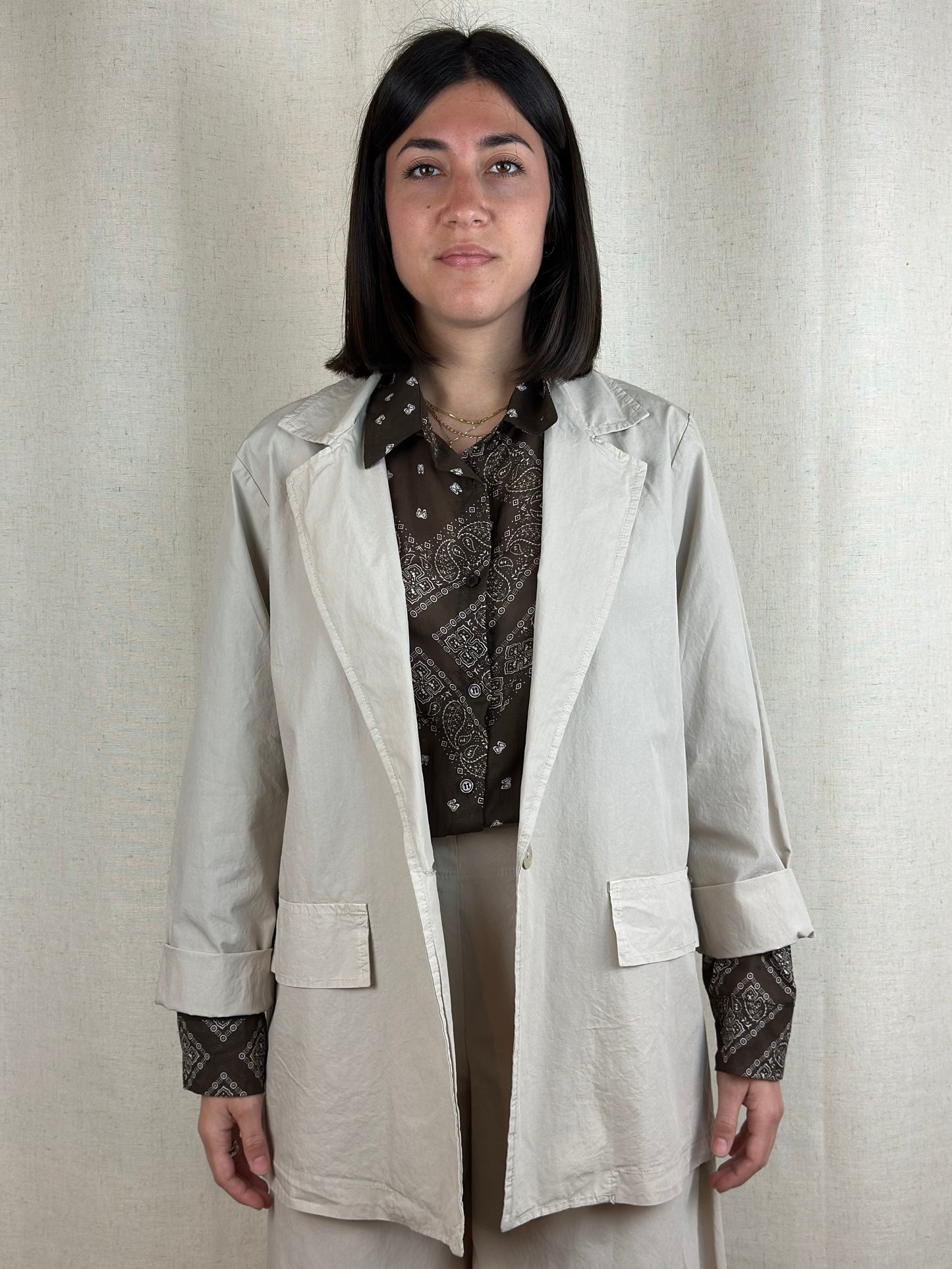 BLAZER IN COTONE LEGGERO