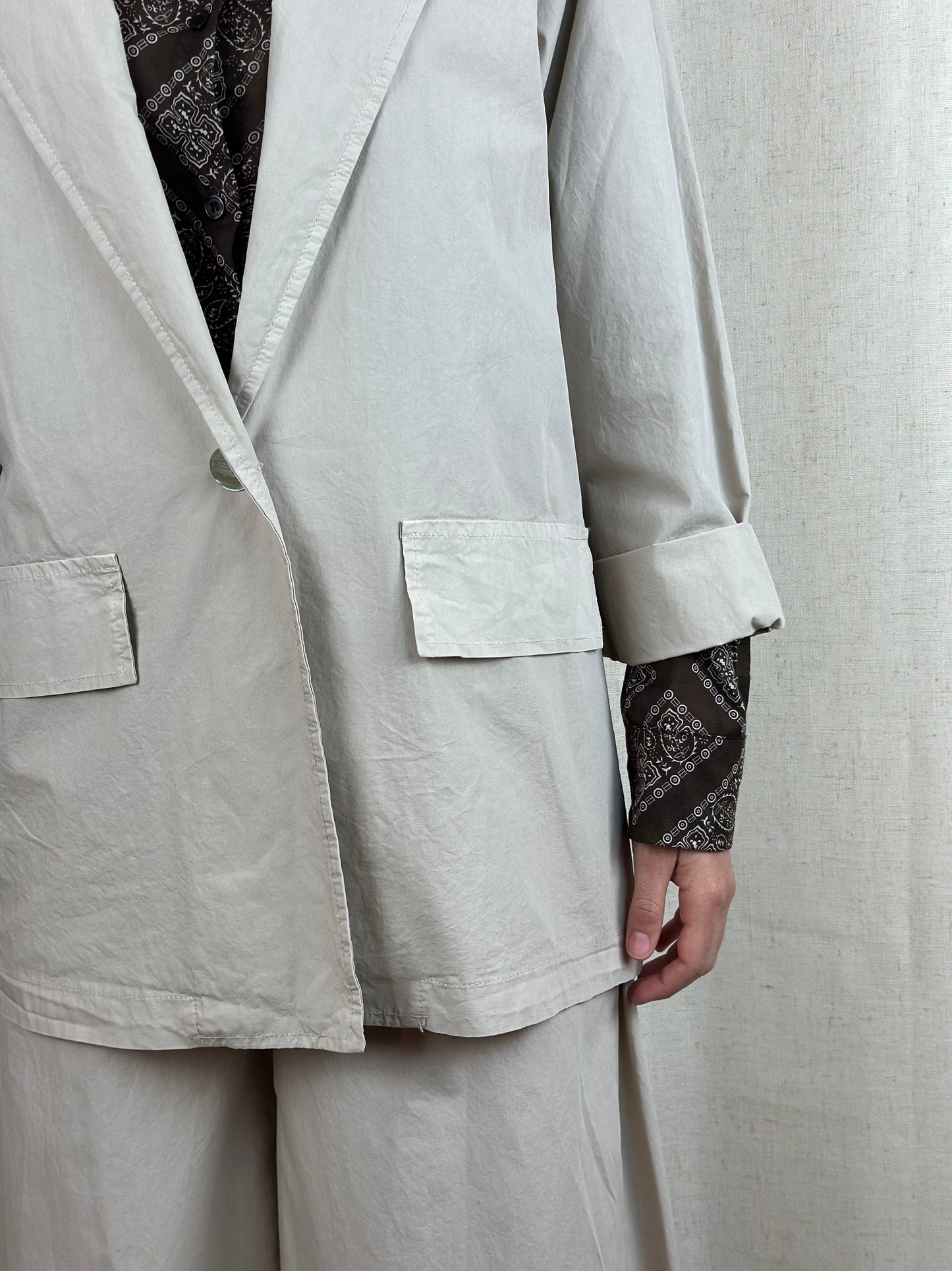 BLAZER IN COTONE LEGGERO