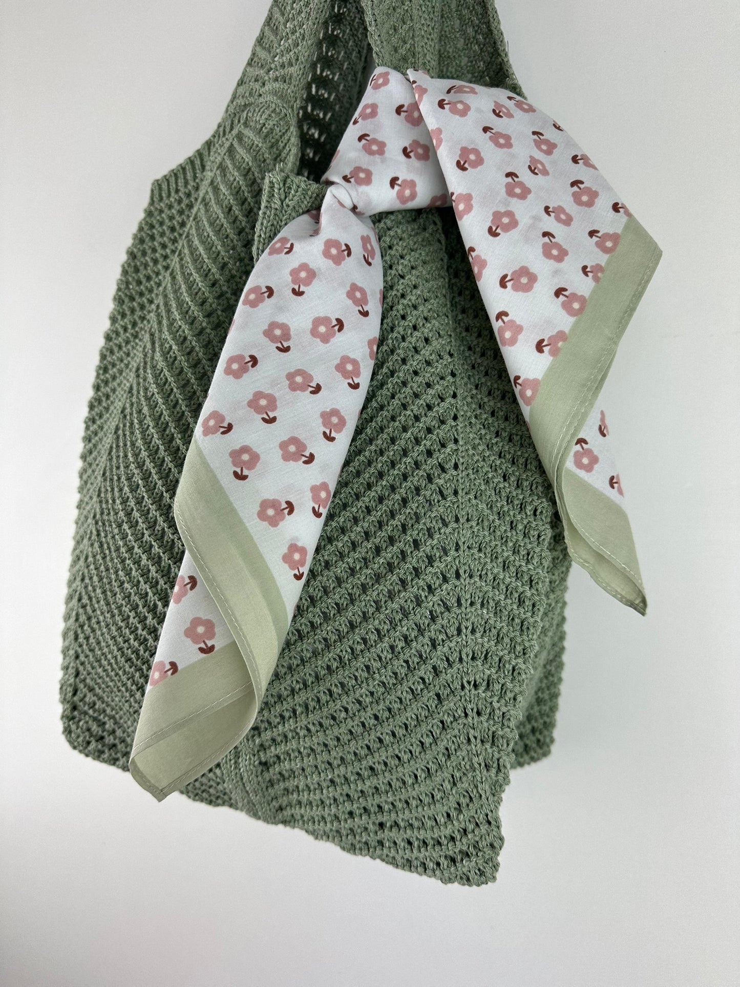 BORSA VERDE UNCINETTO