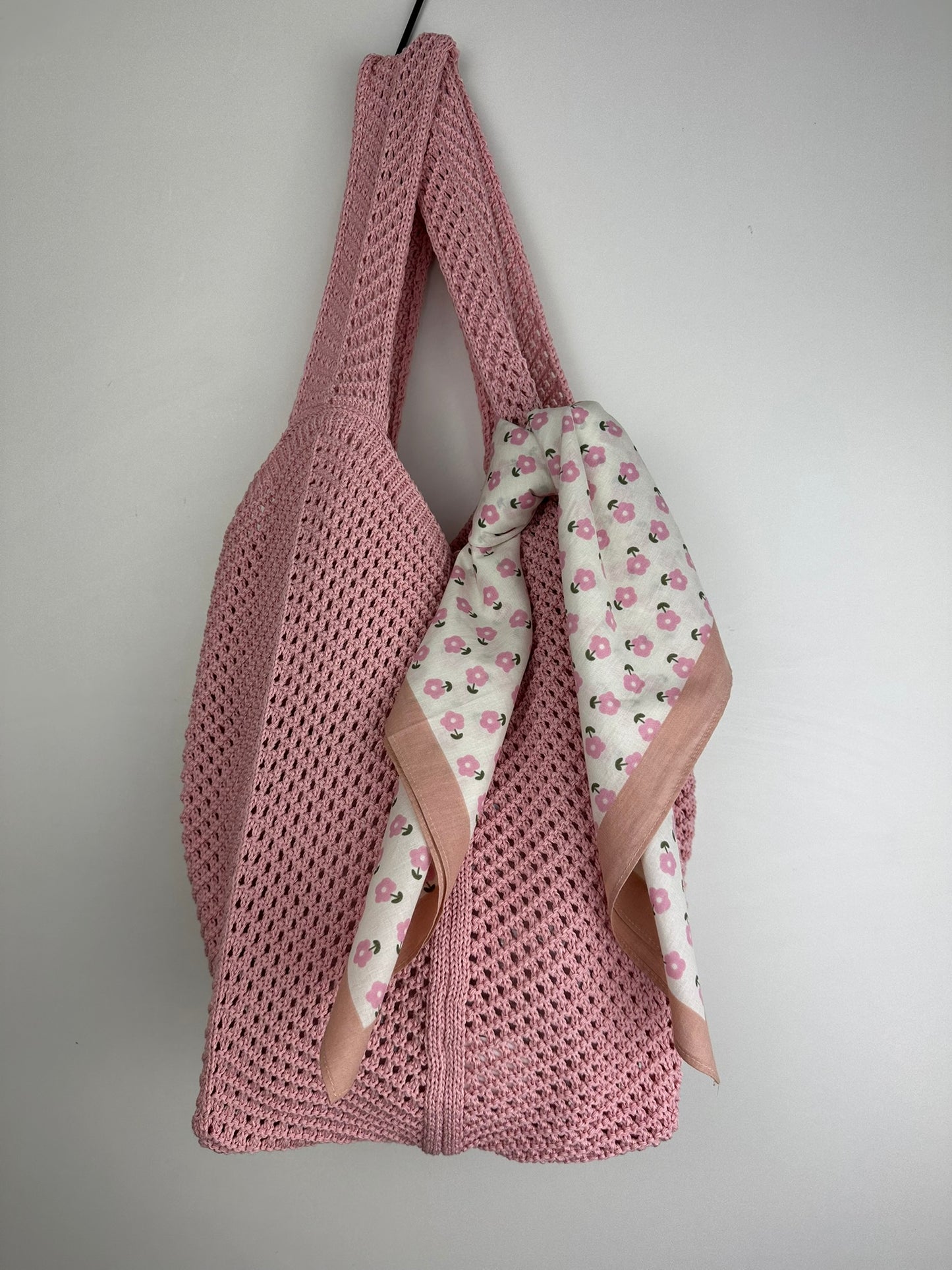 BORSA ROSA UNCINETTO