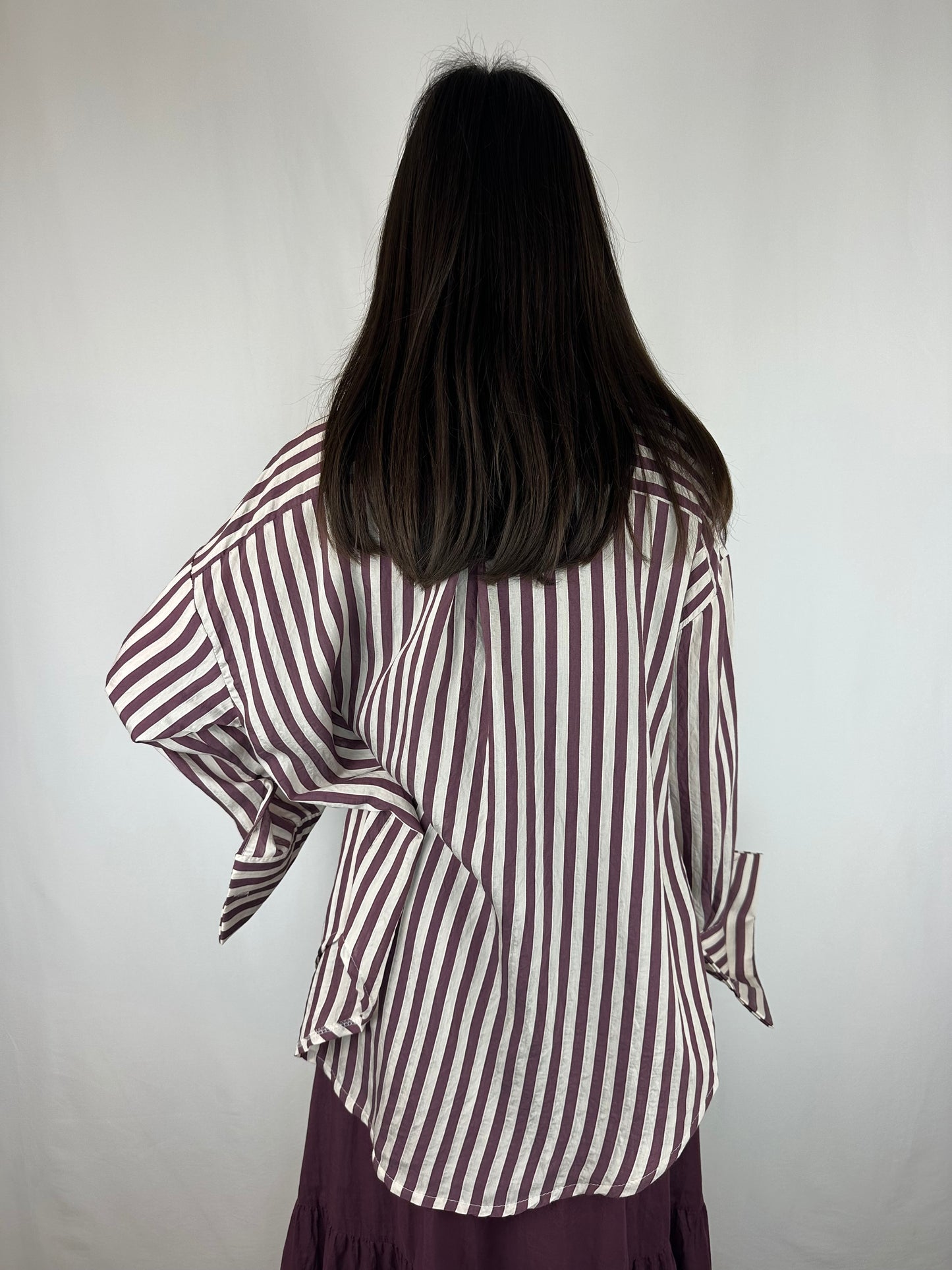 CAMICIA RIGHE VINACCIA