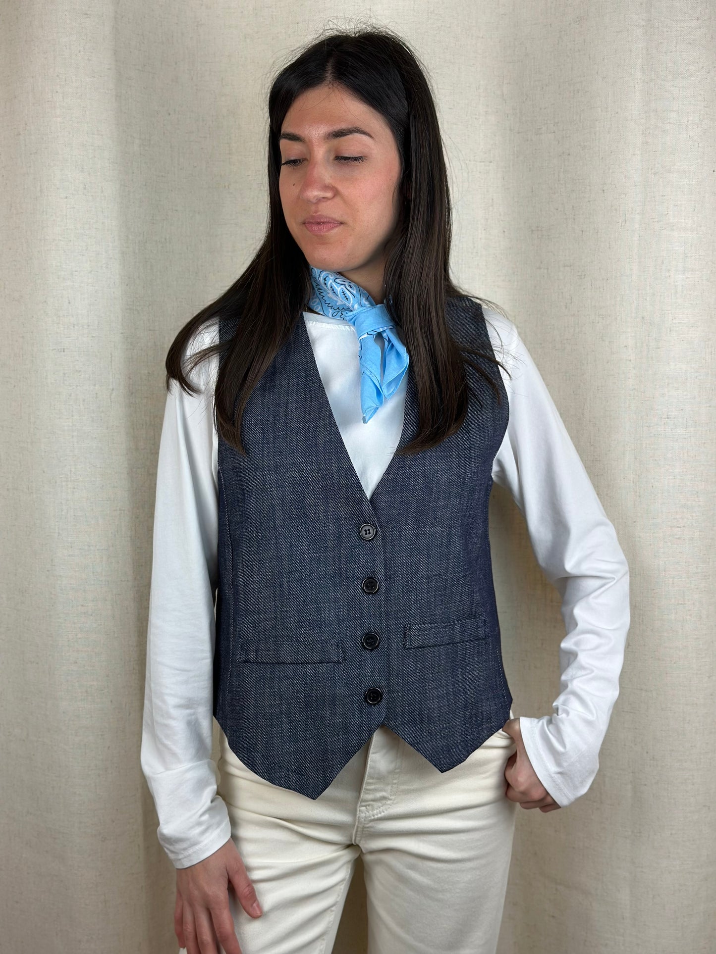 GILET DENIM
