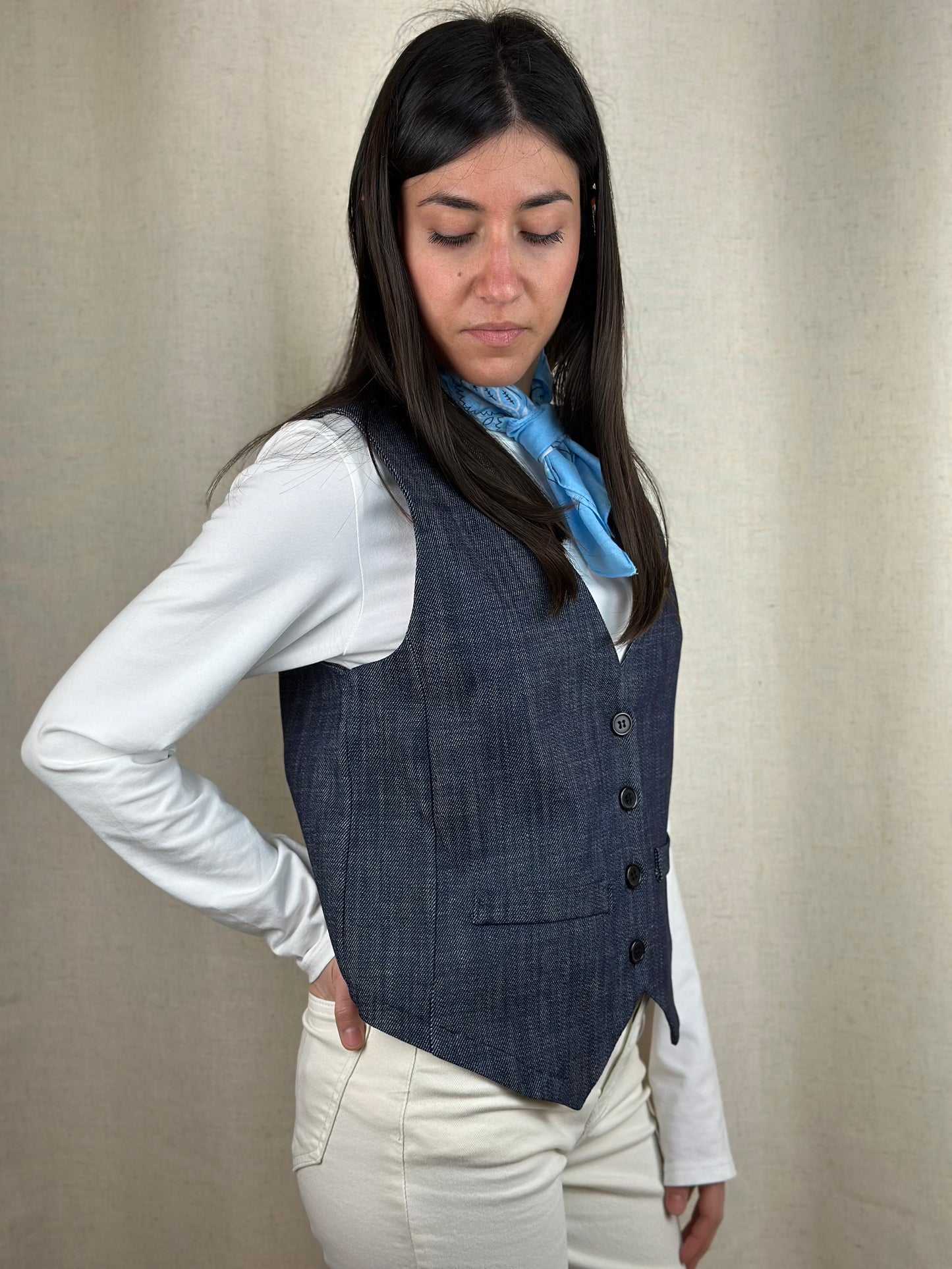 GILET DENIM