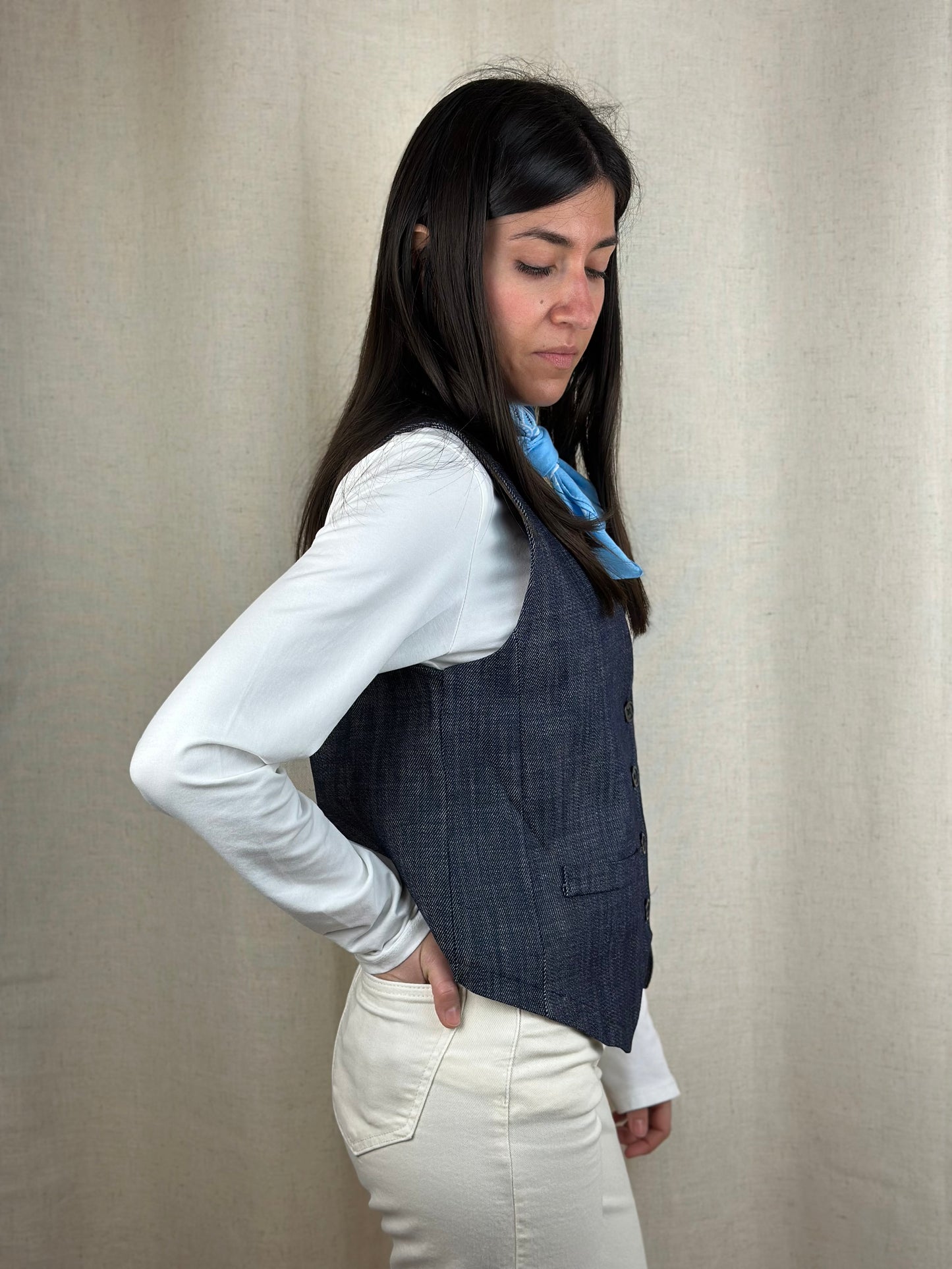 GILET DENIM
