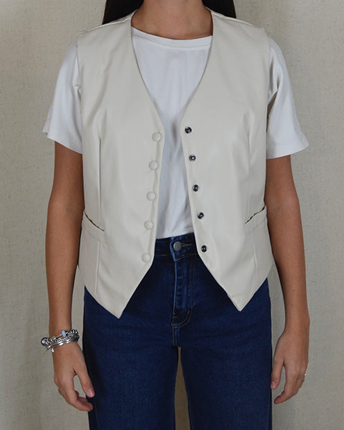 GILET ECOPELLE