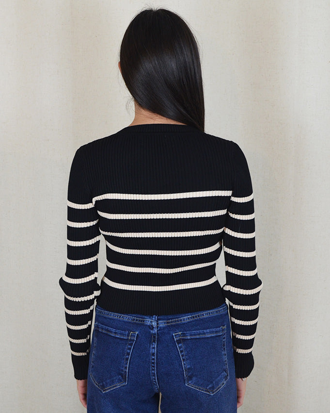 MAGLIA A RIGHE