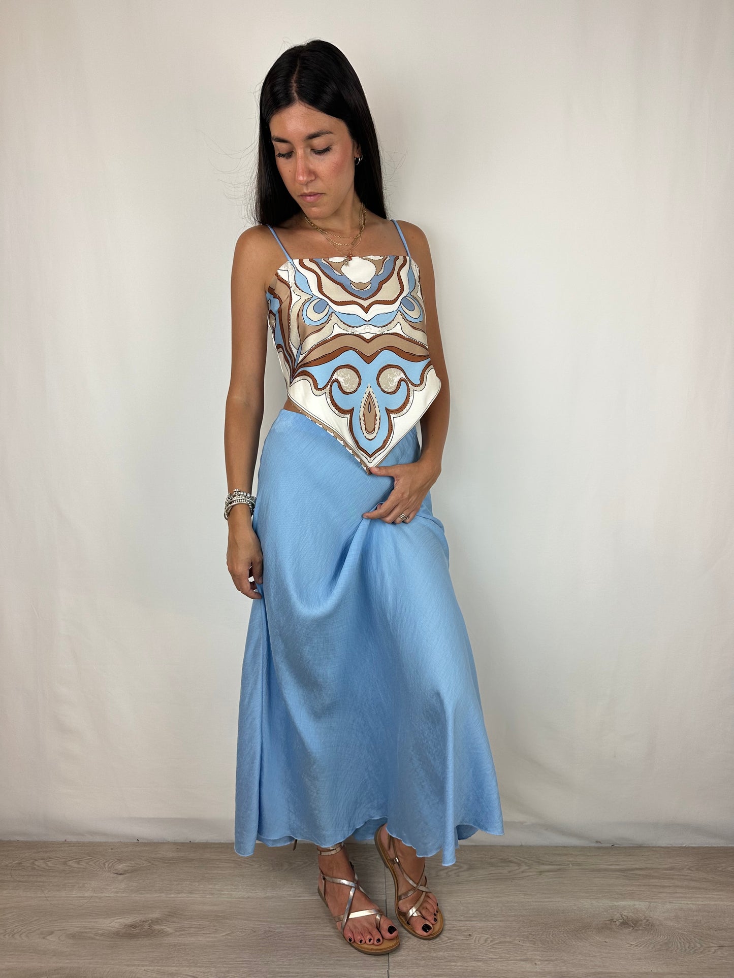 TOP FOULARD FANTASIA