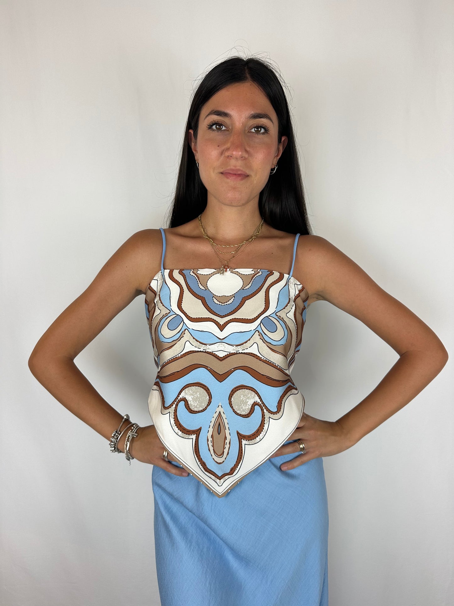 TOP FOULARD FANTASIA