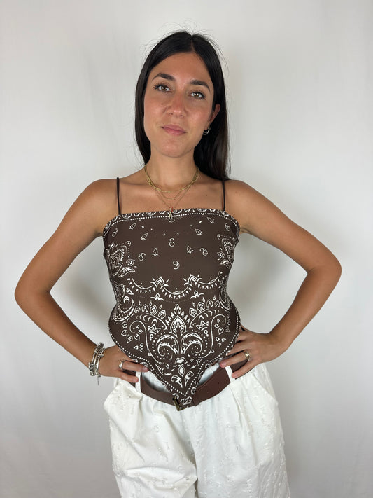 TOP FOULARD BANDANA