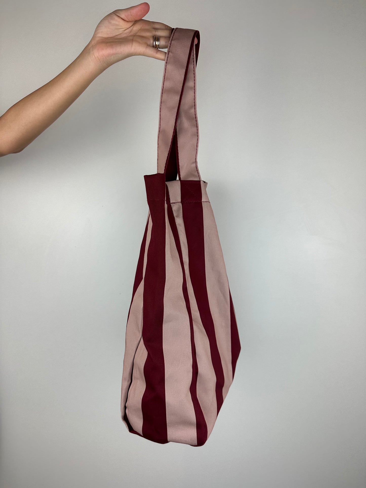 TOTE BAG BORDEAUX|ROSA CHIARO
