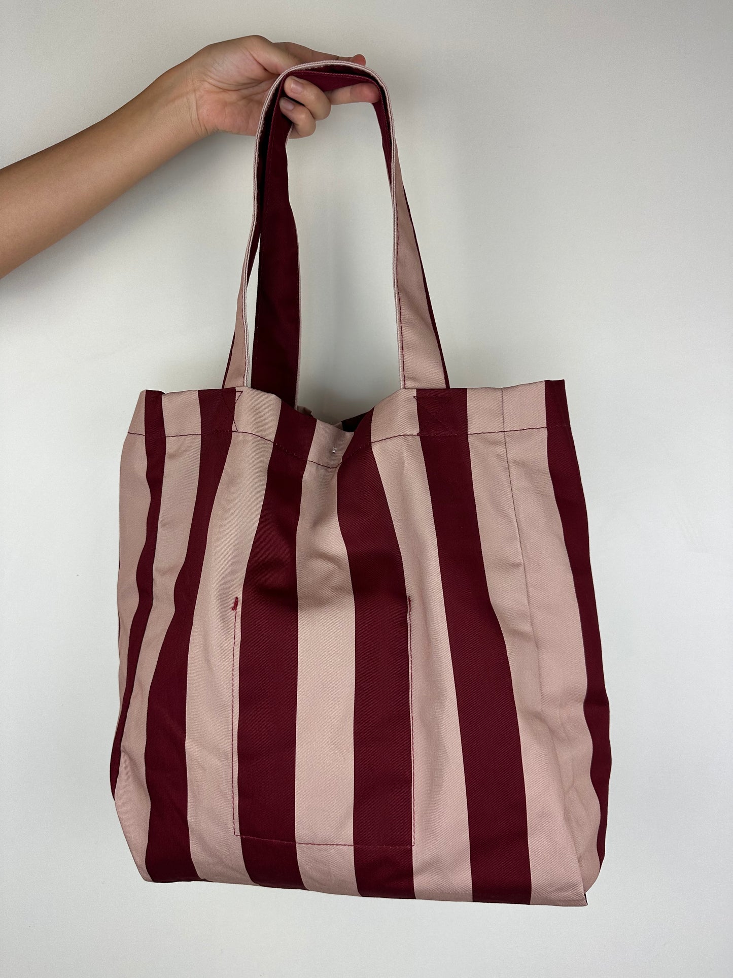 TOTE BAG BORDEAUX|ROSA CHIARO
