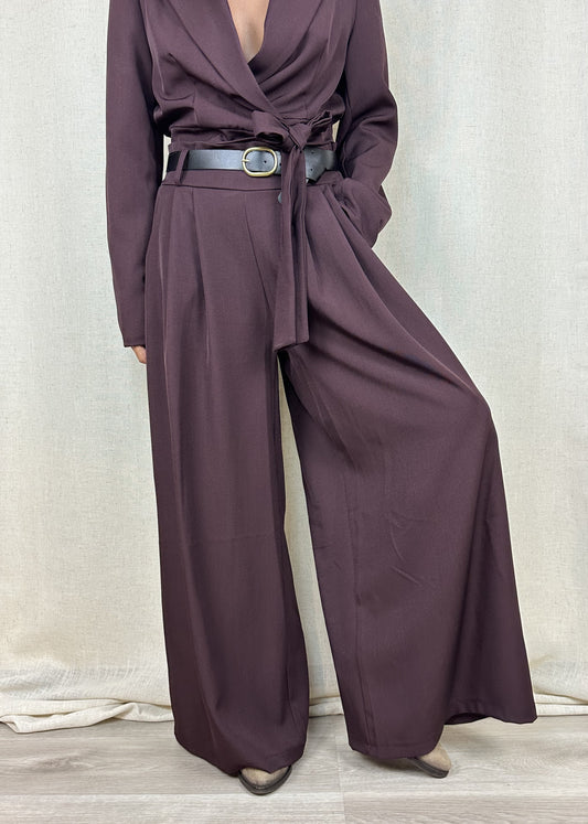 PANTALONI VINACCIA A PALAZZO
