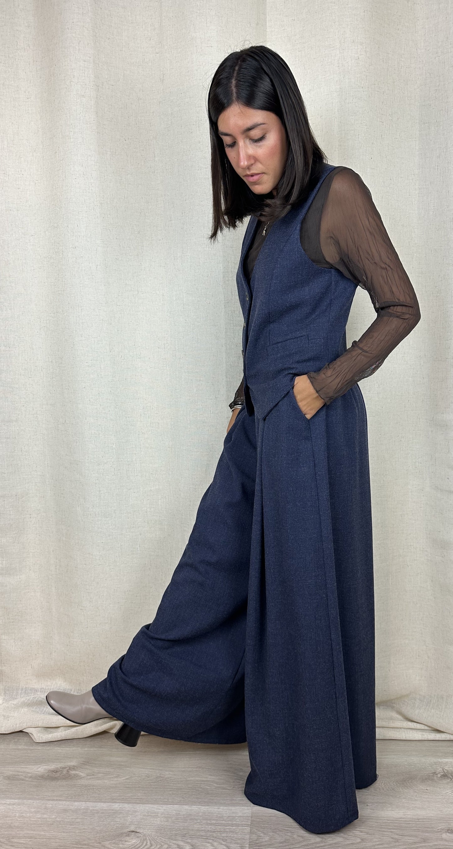PANTALONE BLU