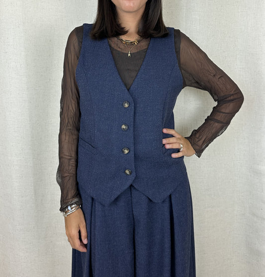 GILET BLU