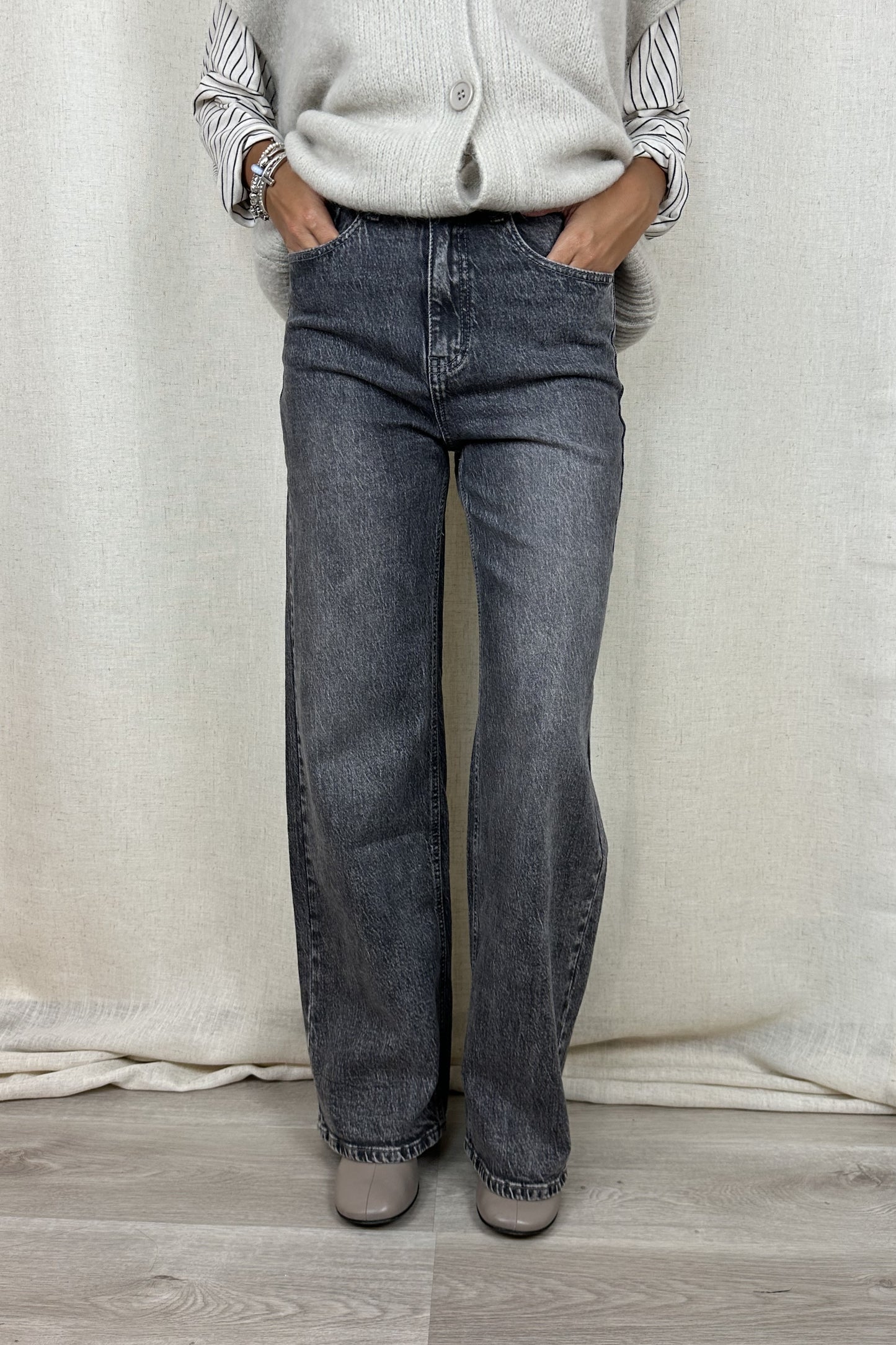 JEANS GRIGIO