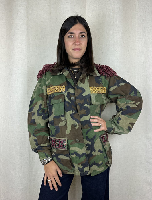 CAMICIA MIMETICA VINTAGE
