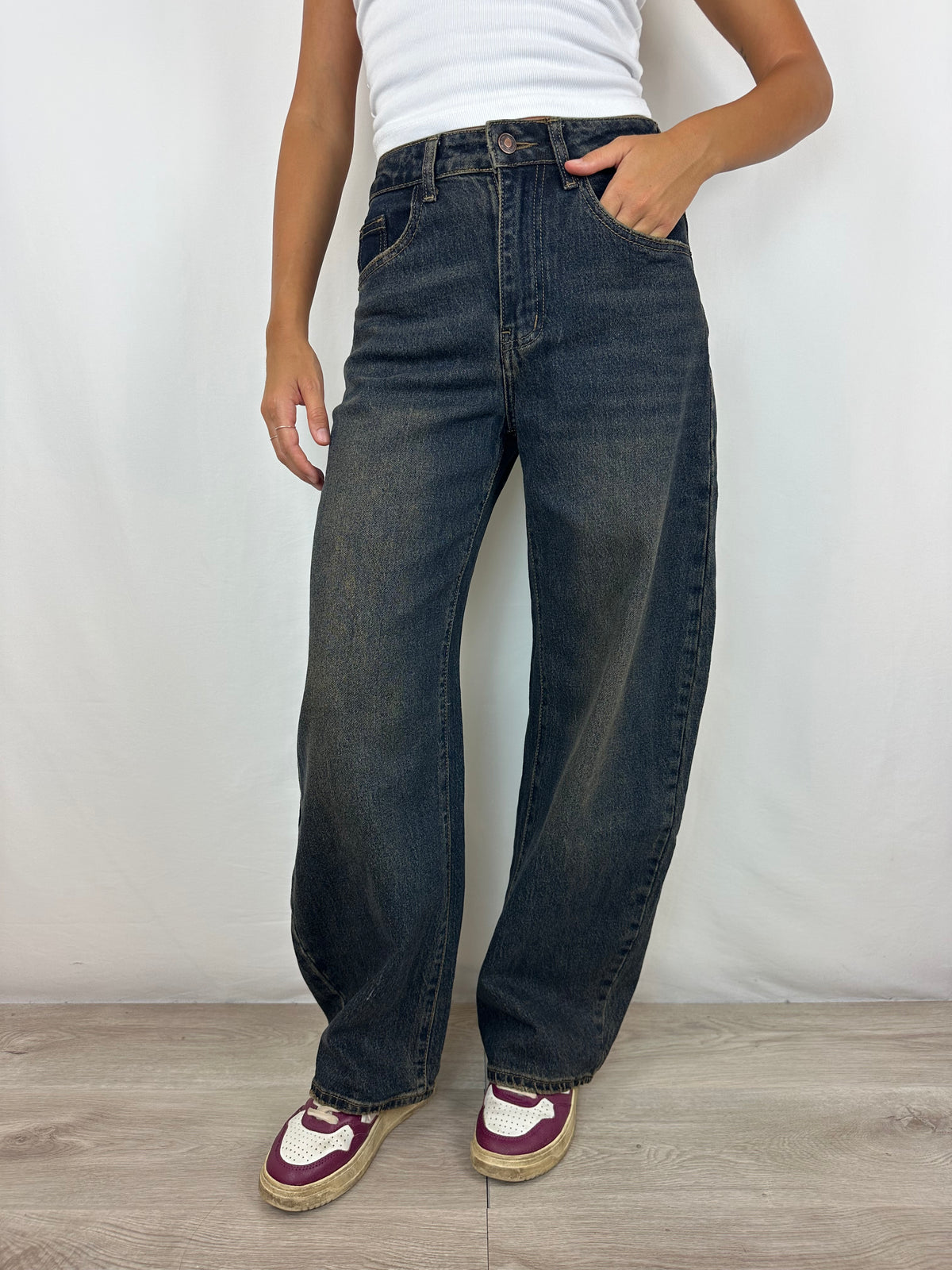 DENIM BALLON FIT