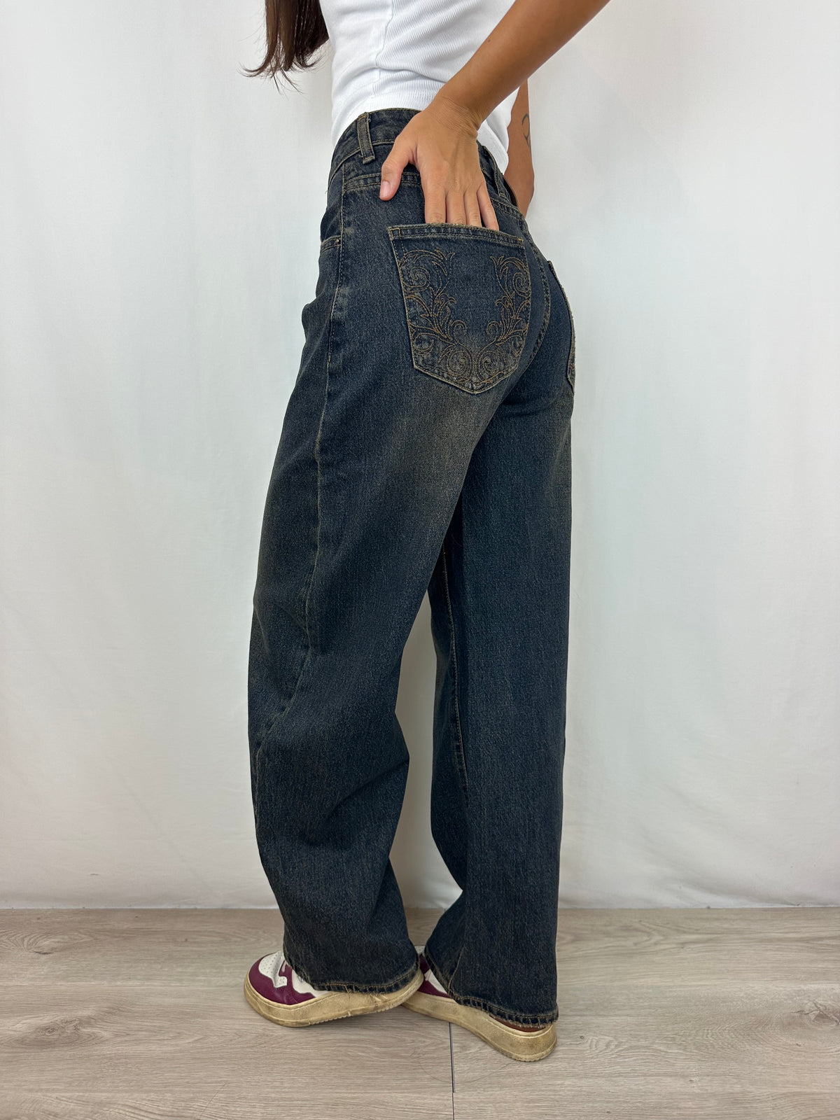 DENIM BALLON FIT