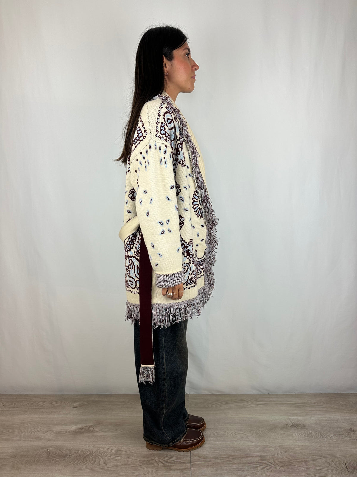 CARDIGAN BANDANA PANNA