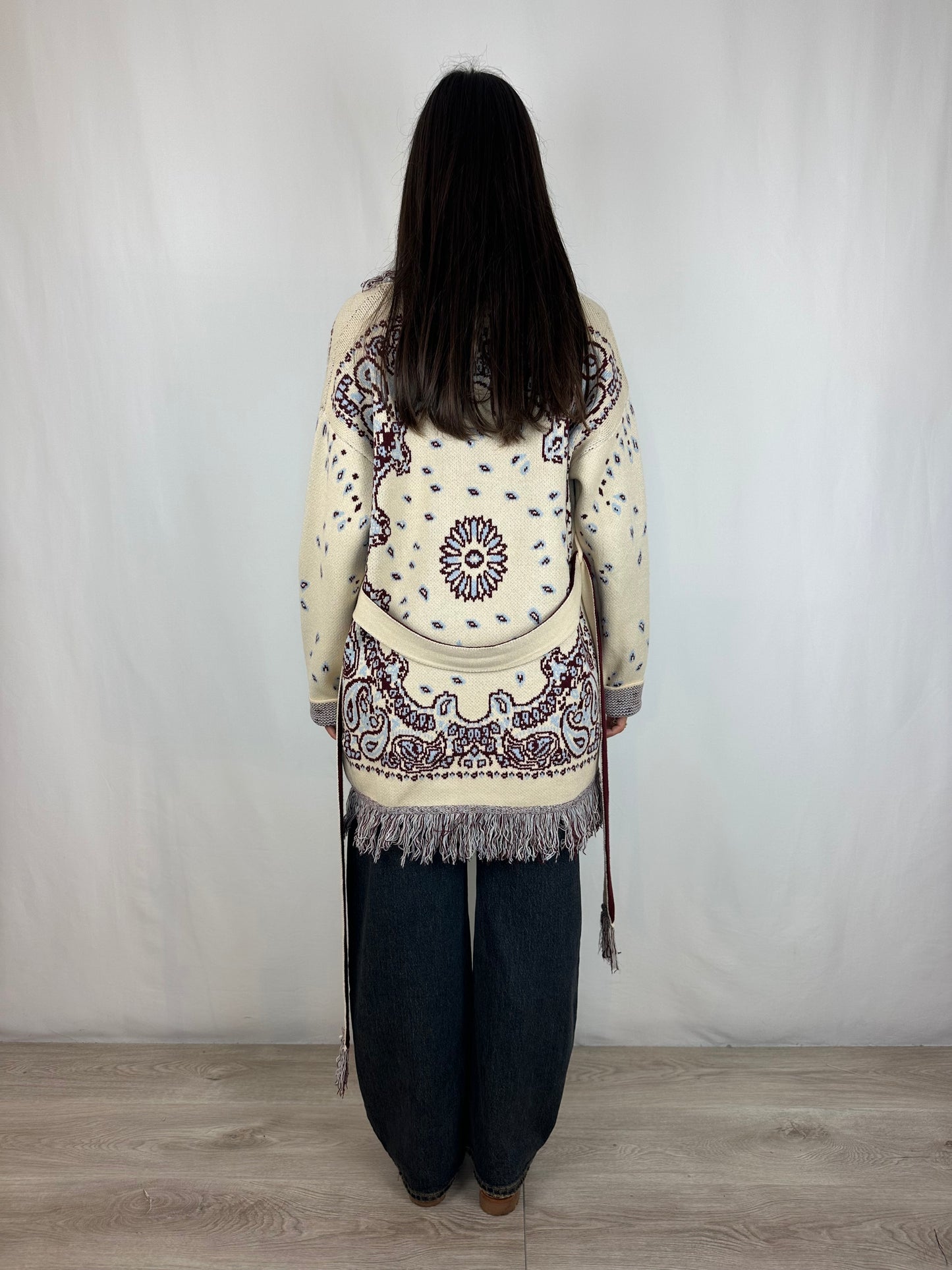 CARDIGAN BANDANA PANNA
