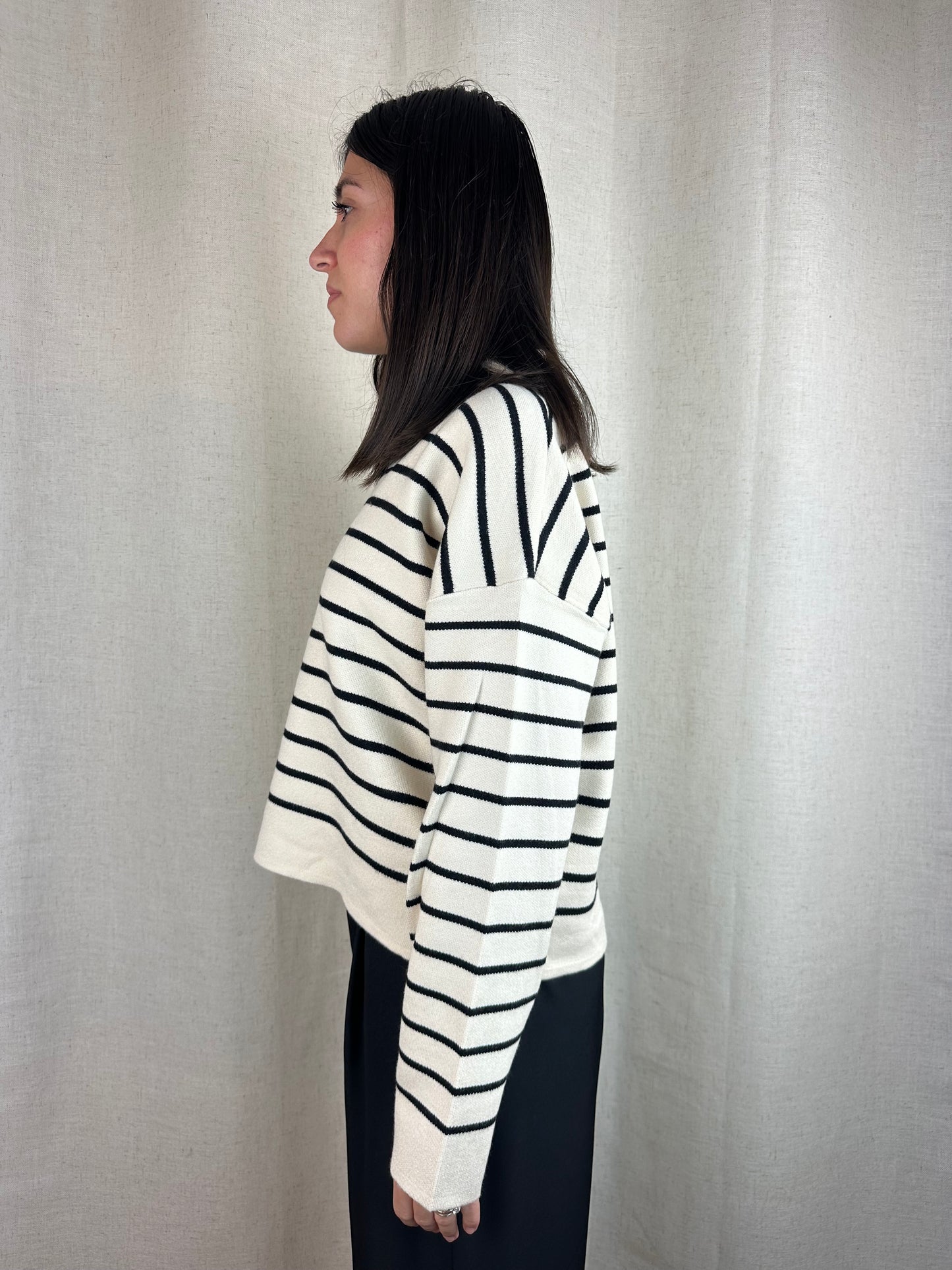 MAGLIONCINO RIGHE A POLO