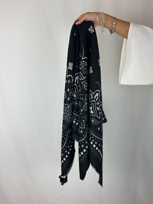 SCIARPA BANDANA NERO