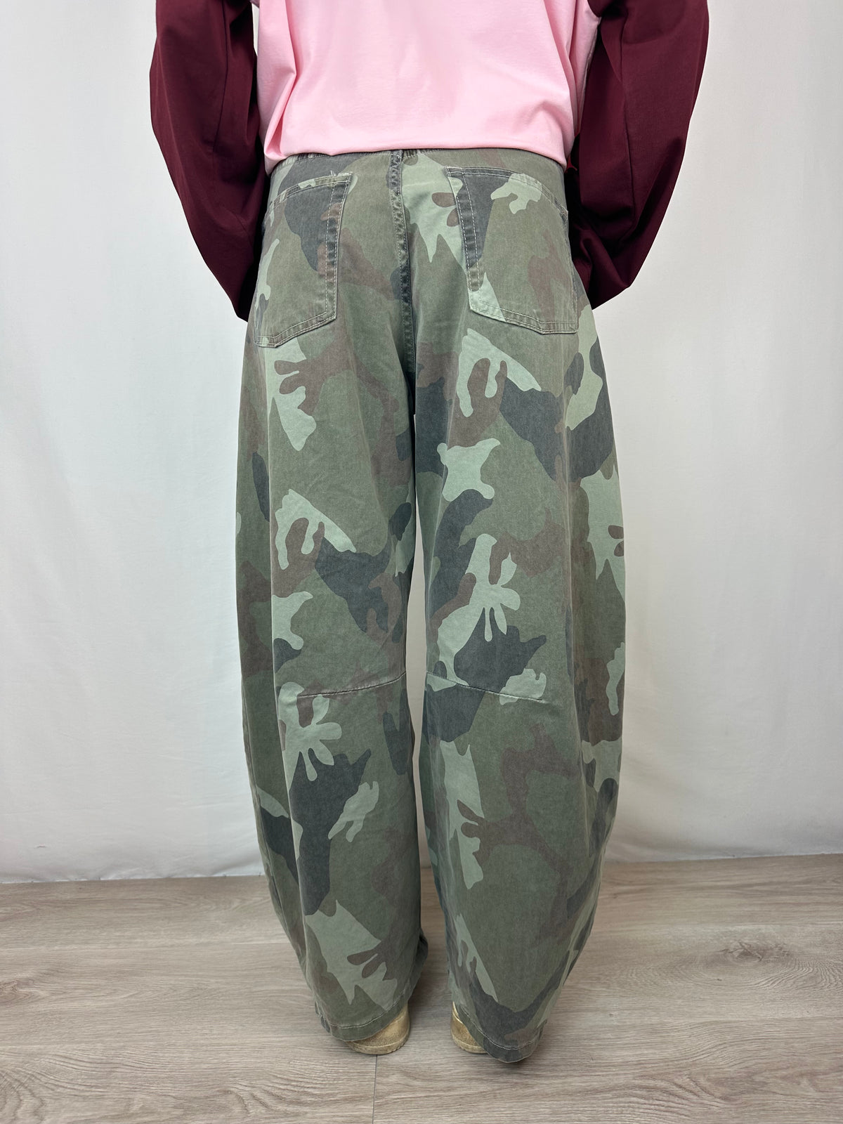 PANTALONE CAMOUFLAGE COTONE