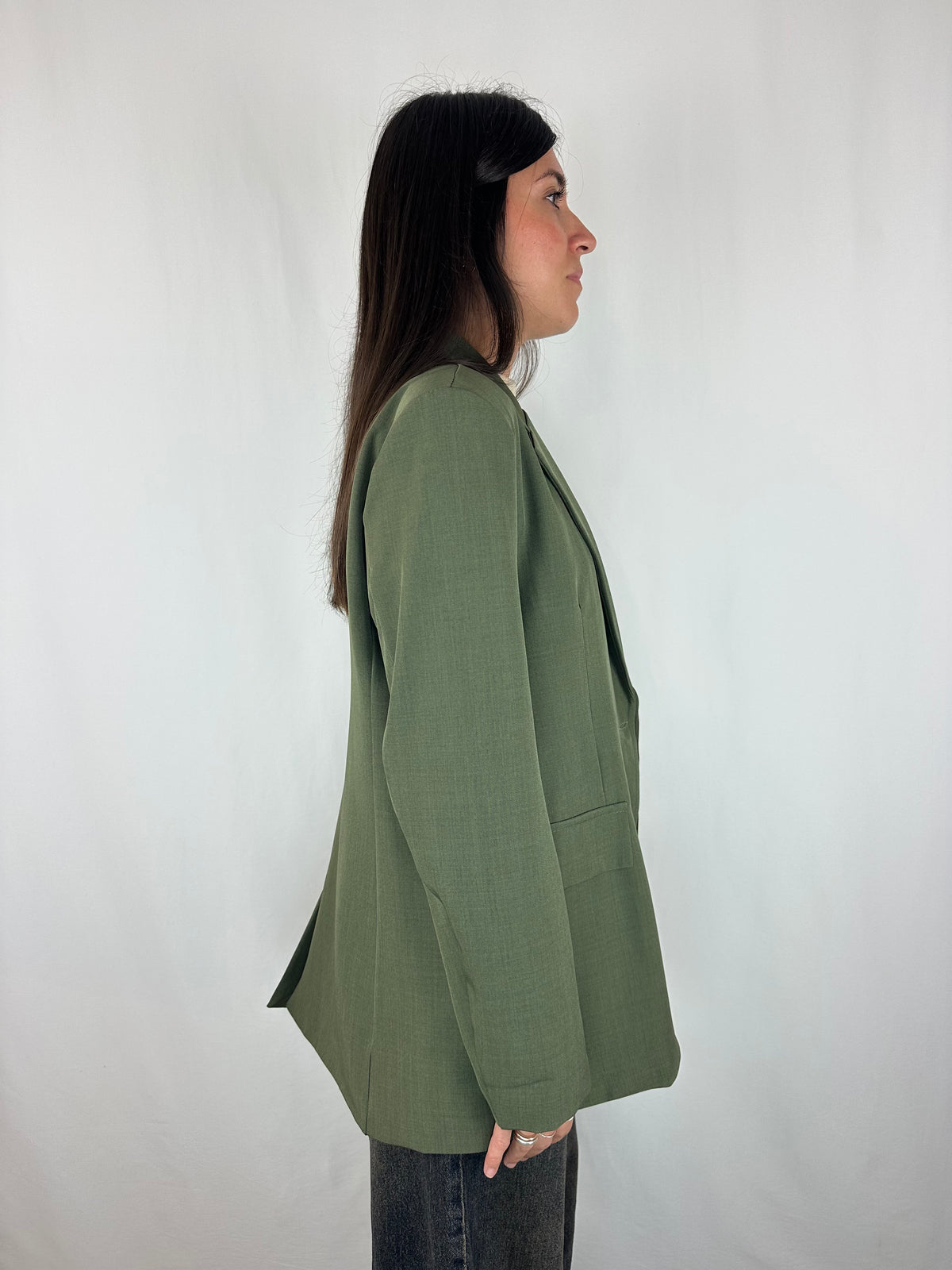 BLAZER VERDE OLIVA